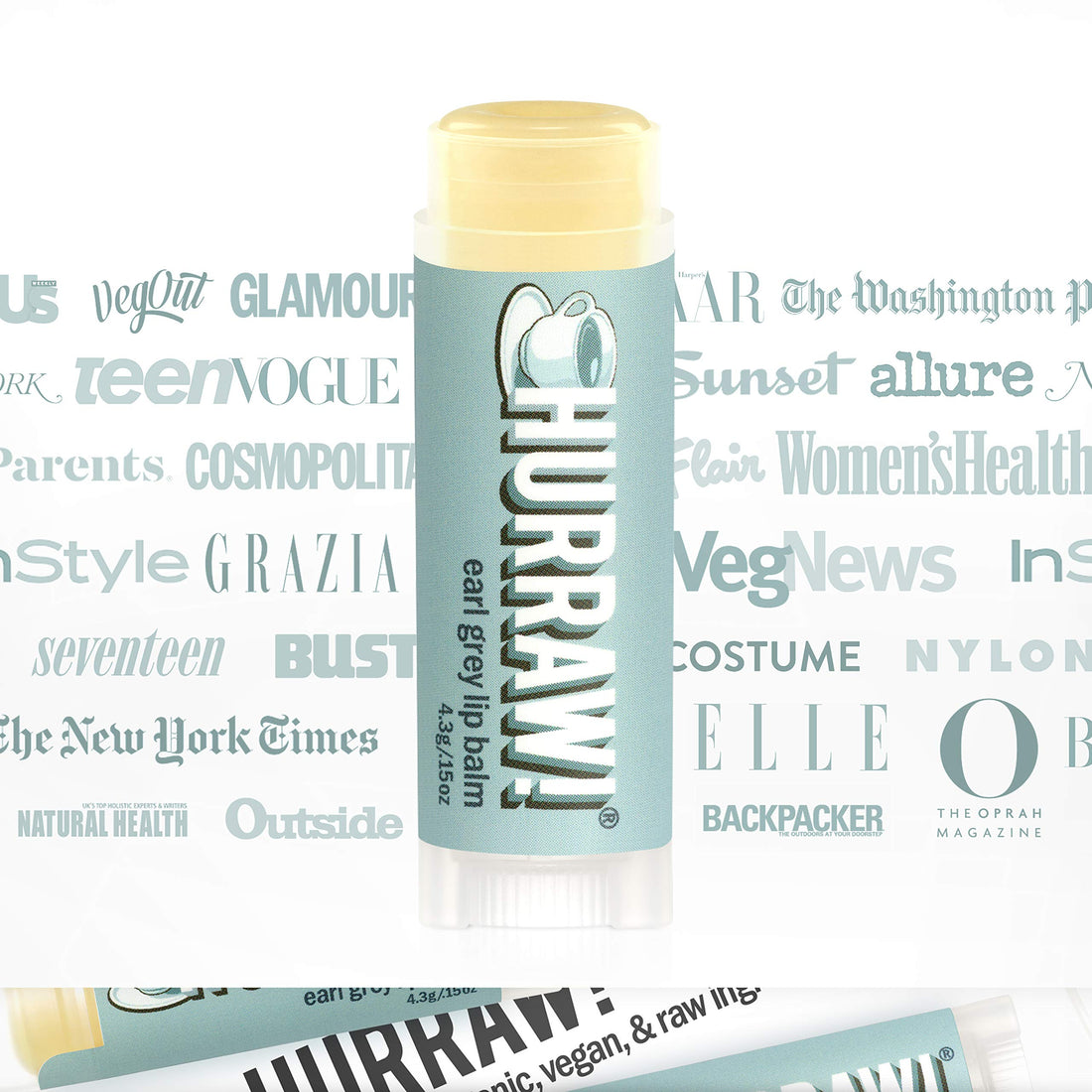 Hurraw! Balm, Earl Grey Lip Balm, .15 Oz (4.3 G)