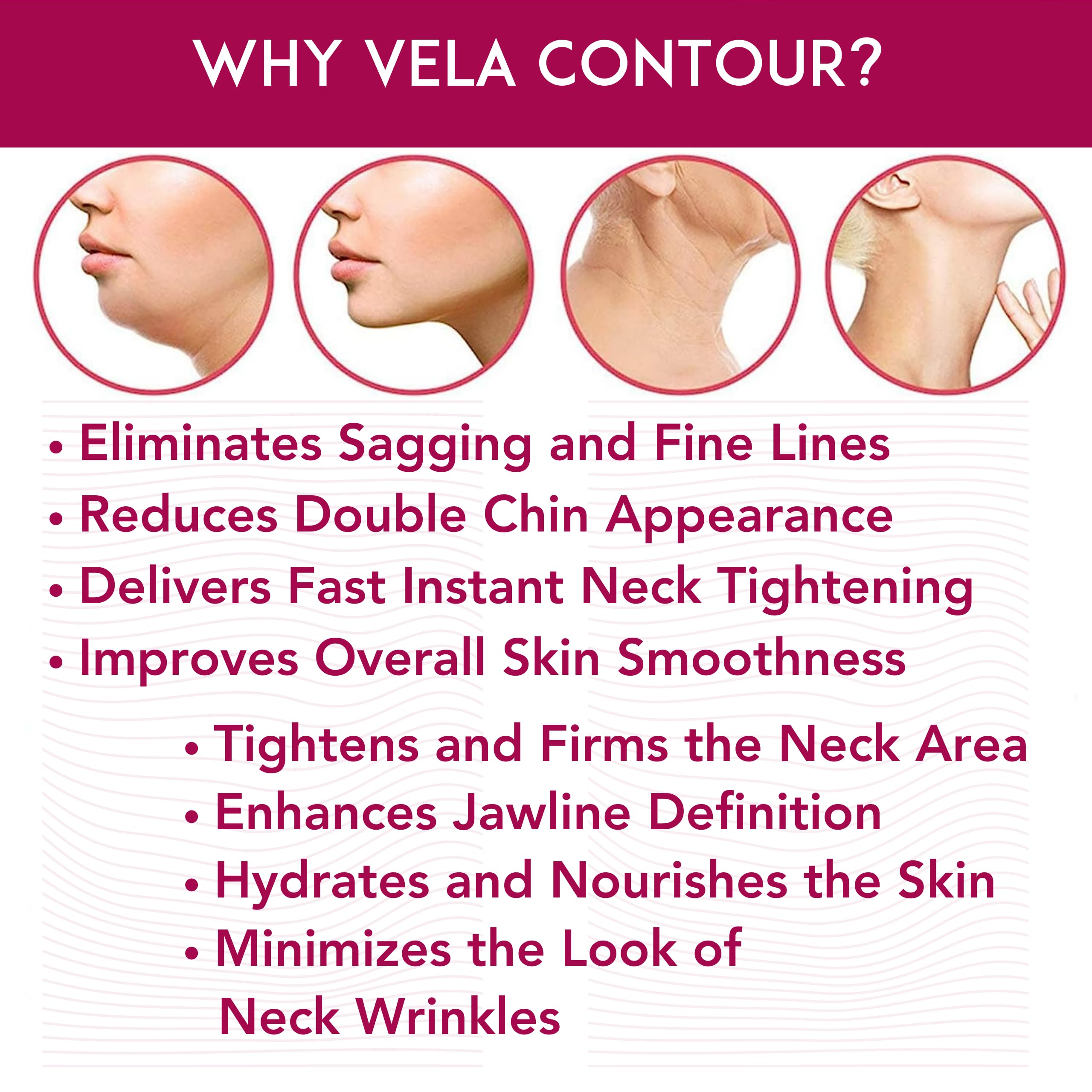 Advanced Neck Serum – V line Jawline - Fine Lines - Neck Wrinkles - Sagging Skin - Serum for Women and Men. Anacis 30ml