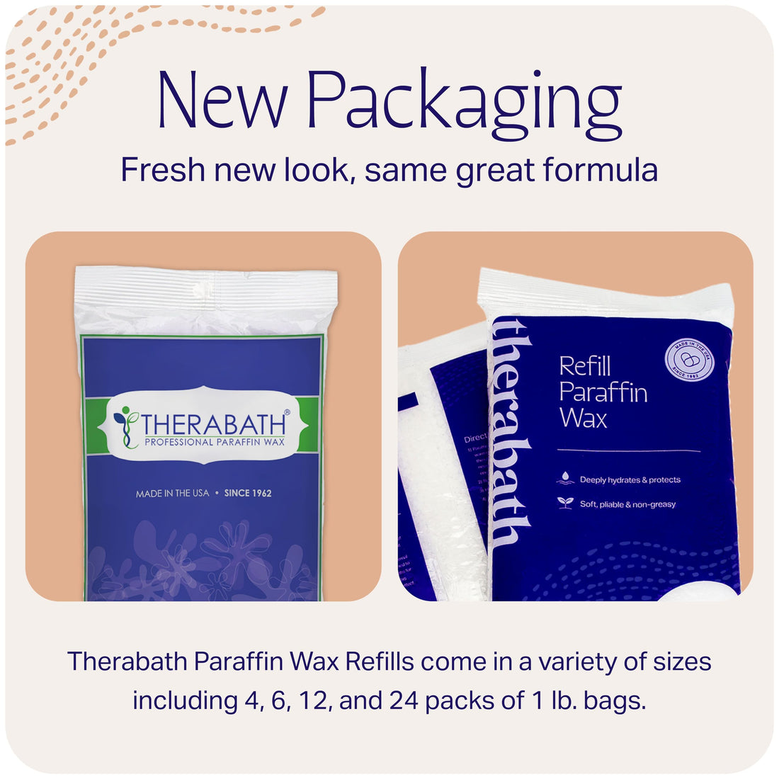 Therabath Refill Paraffin Wax - Cucumber Melon 6 lbs.