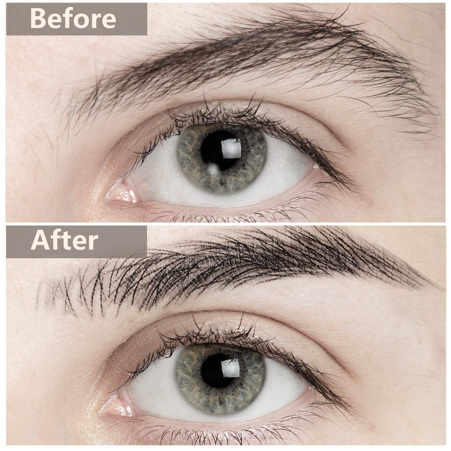 9 Sheets 4D Hair-Like Authentic Eyebrows Waterproof Eyebrow Tattoo Stickers Eyebrow Transfers Stickers Eyebrow Grooming Shaping Sticker for Women Girls Makeup, 9 Styles 90 Pairs (Black)