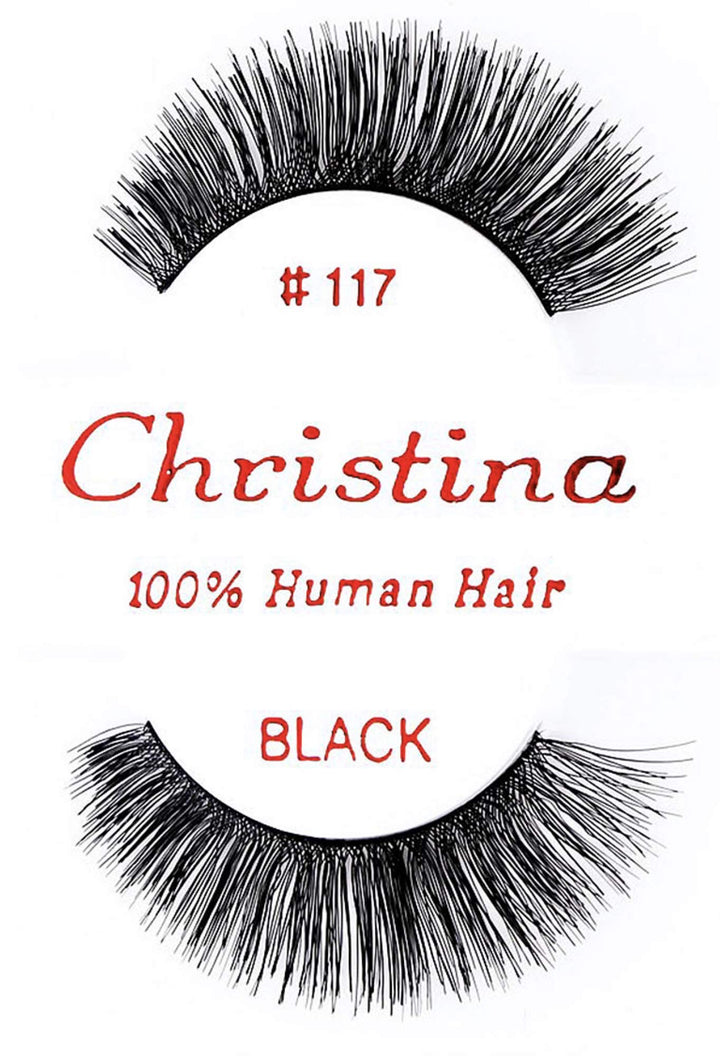 6packs Eyelashes - #117 (Christina)