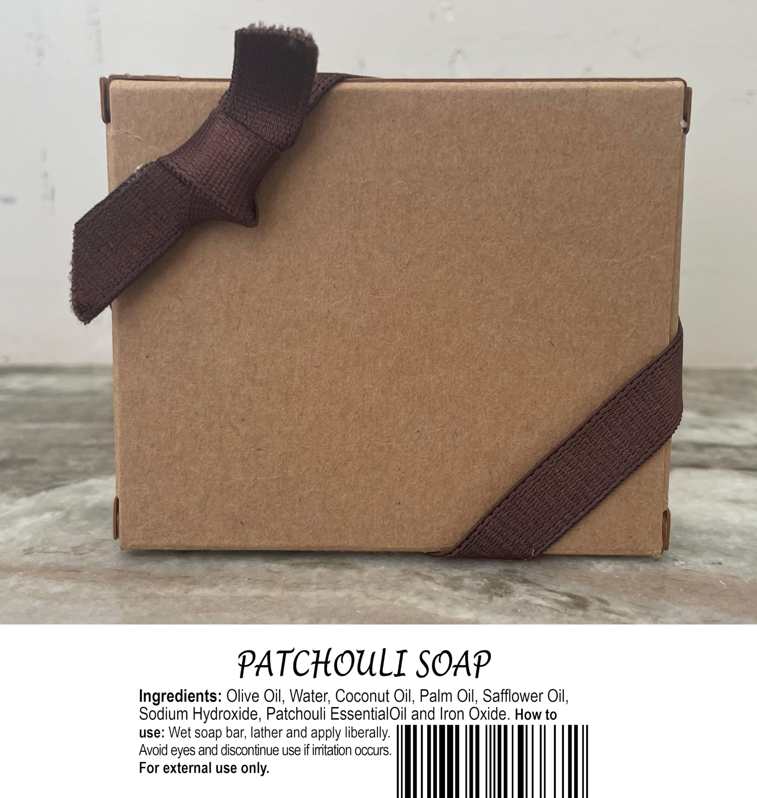 Fabulous Frannie Patchouli 100% Natural Soap made with Pure Essential Oils Gift Set 4oz (Pack of 1)
