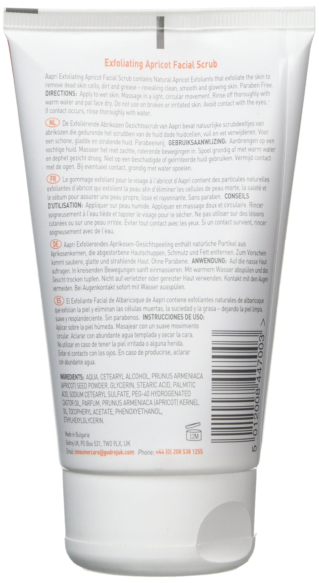 Aapri Exfoliating Scrub, 150 ml