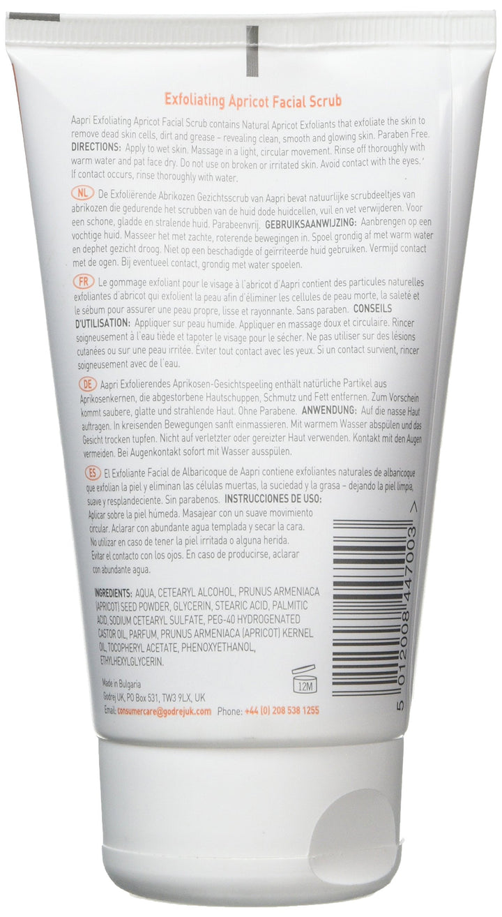 Aapri Exfoliating Scrub, 150 ml