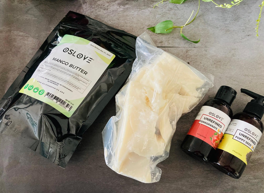 Mango Butter 1 LB by Oslove Organics -Pure