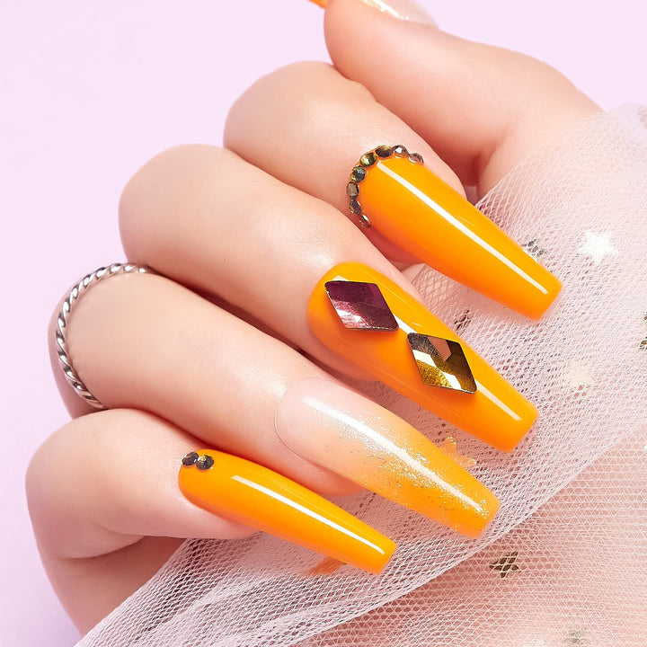 MAKARTT No Wipe Top and Base Coat Kit 10 ML/PC Soak Off Fast Curing with UV LED Lamp Gel Base Top Coat Nail Polish with Gift Box