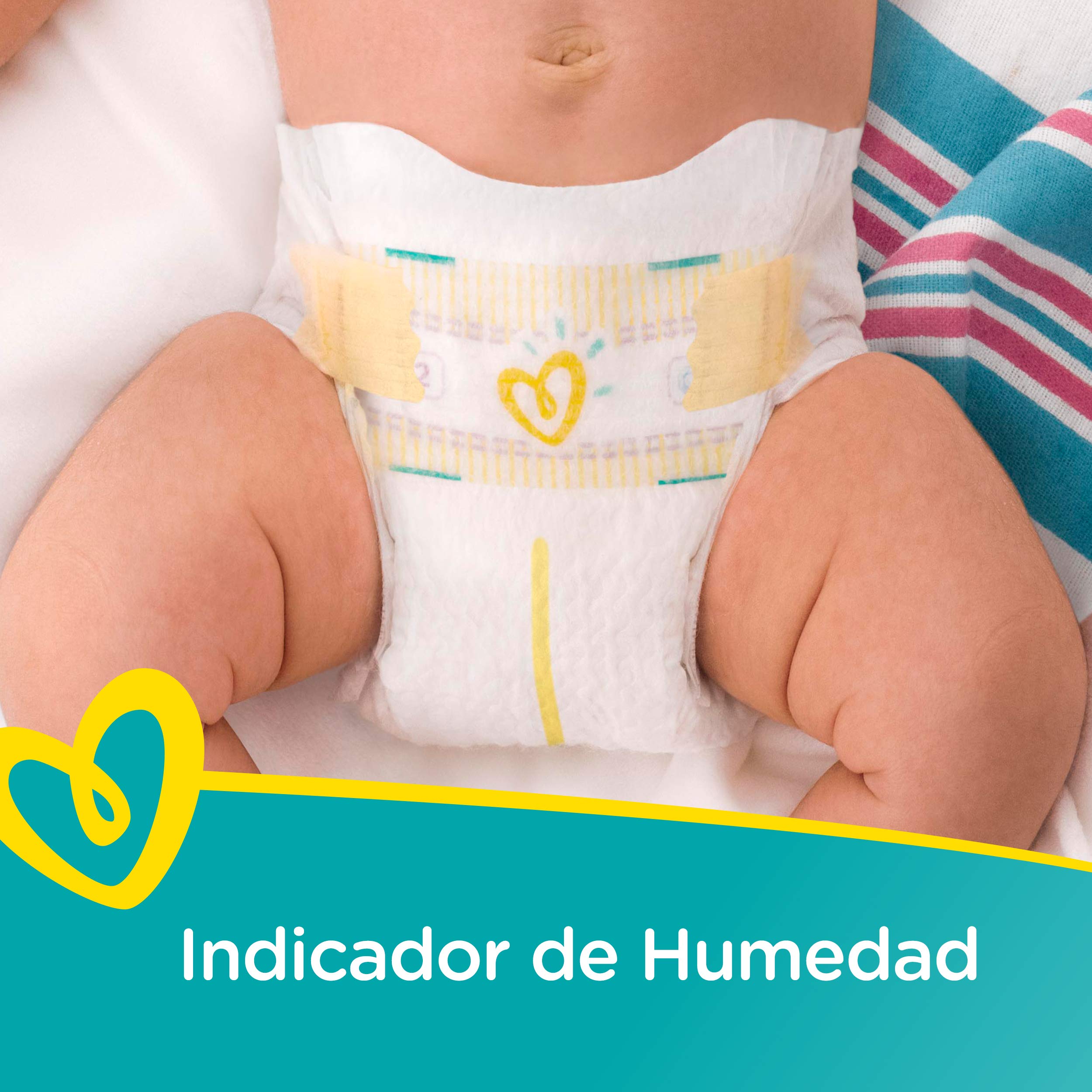 Pampers Swaddlers Diapers Size N 20 Count Pack of 2 (Total of 40 Pampers)