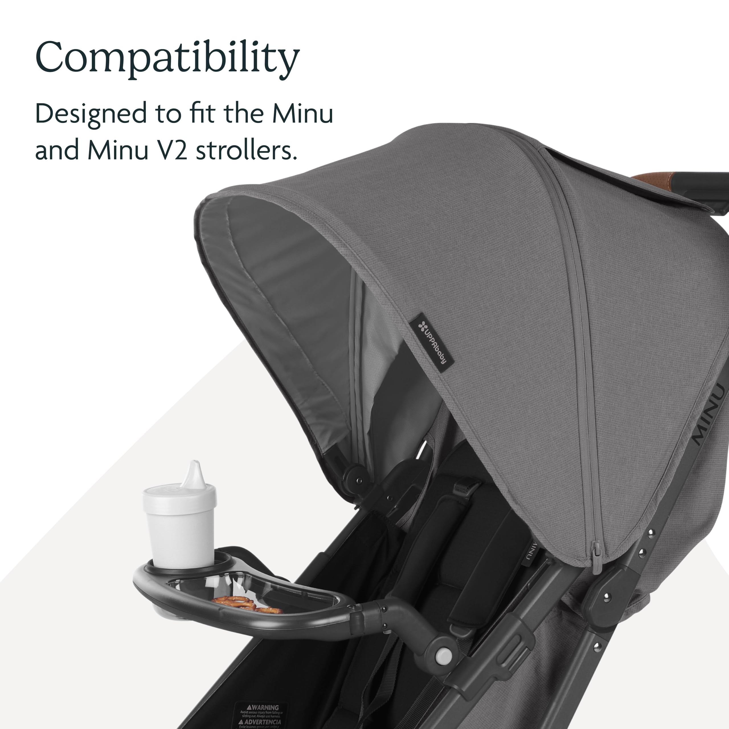 UPPAbaby Snack Tray for Minu + Minu V2 Stroller/Quick Attachment/Folds with Stroller