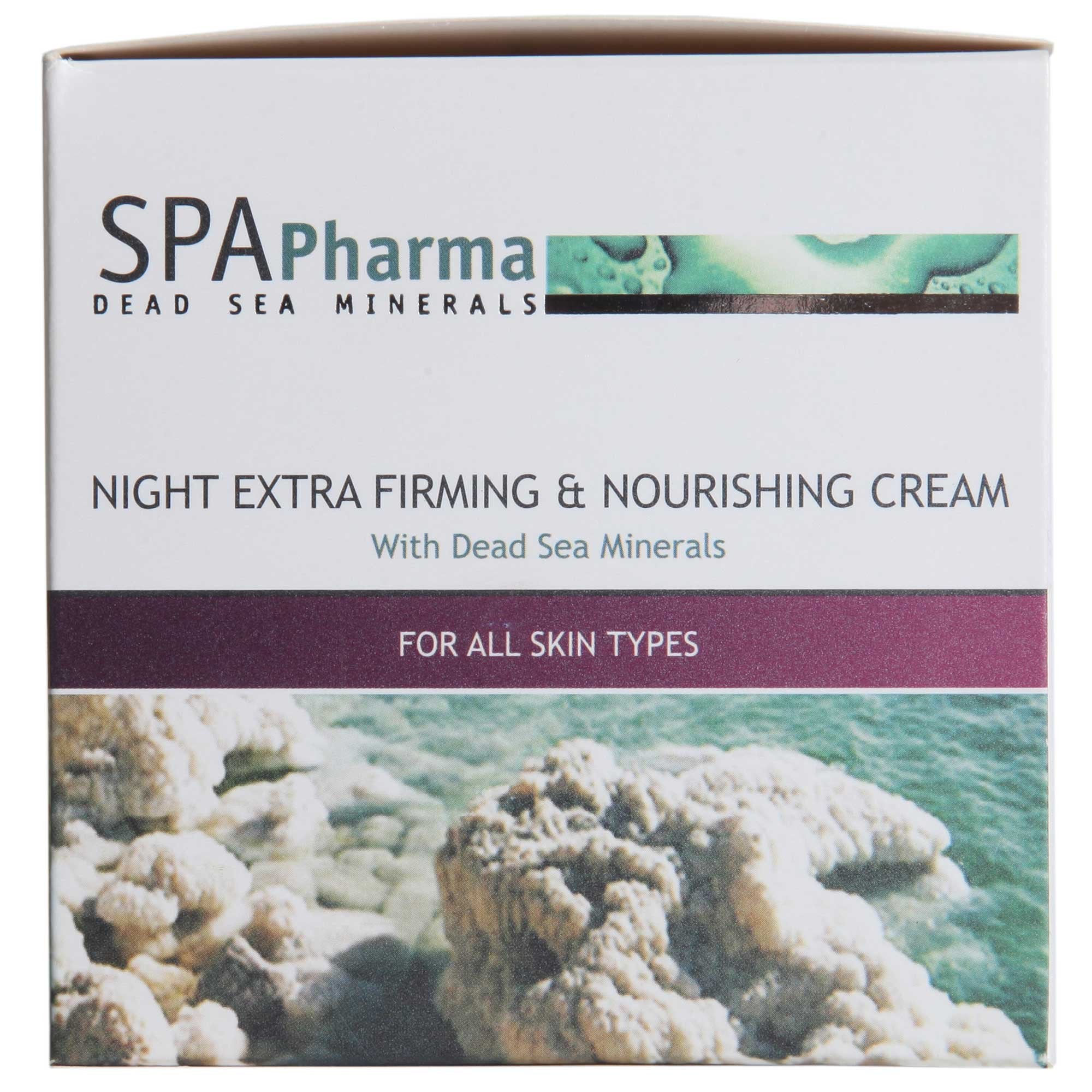 Spa Pharma Dead Sea Minerals Night Extra Firming & Nourishing Cream 50 Ml