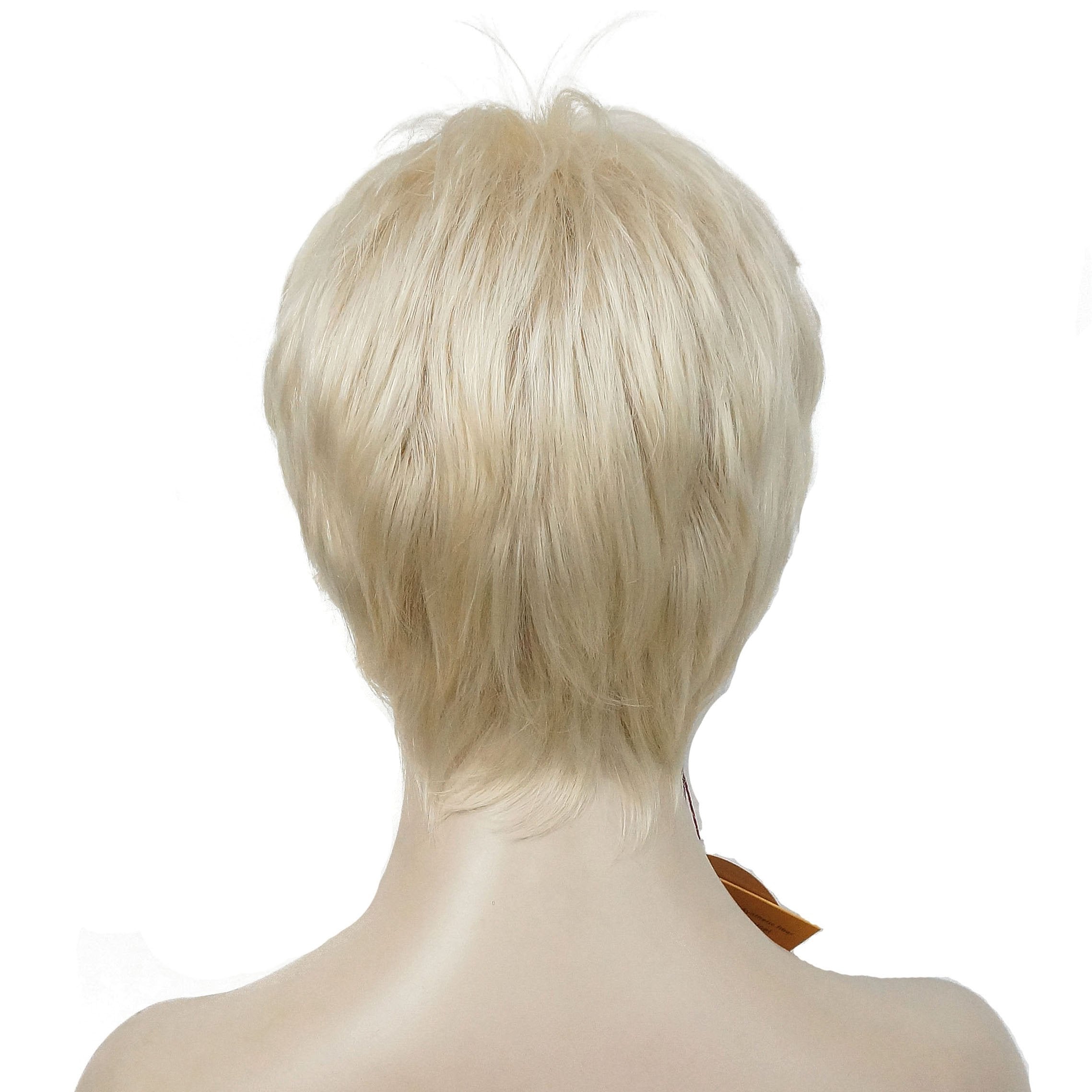 Lydell Very Short Layered Shaggy Full Synthetic Wig #613 Blonde Wigs