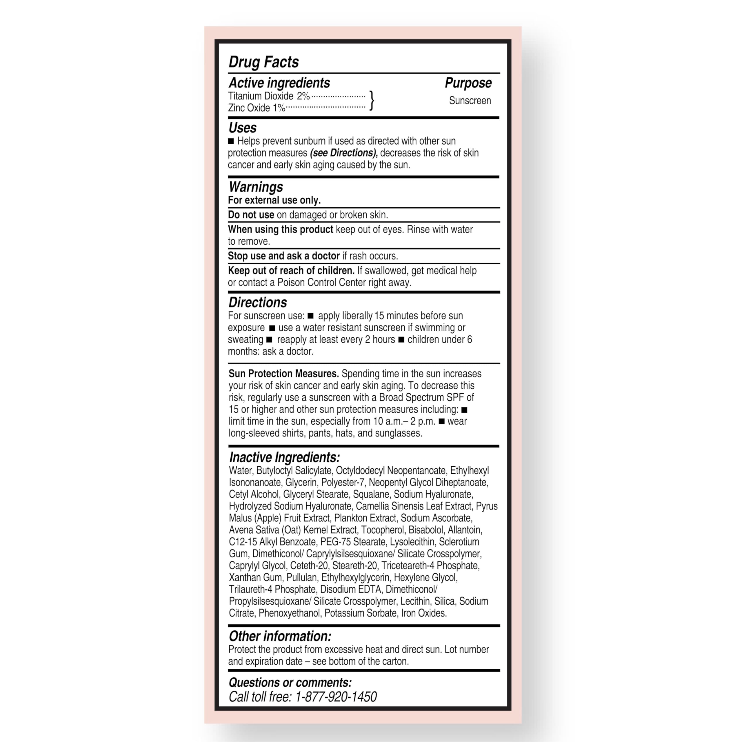 AVYA SPF 40 Sheer Tinted Moisturizer with Hyaluronic Acid & Green Chai – Advanced Ayurvedic Skincare Treatment for Balanced and Brighter Skin/Fair & Light Skintones Shade #1 (0.34oz/10ml)