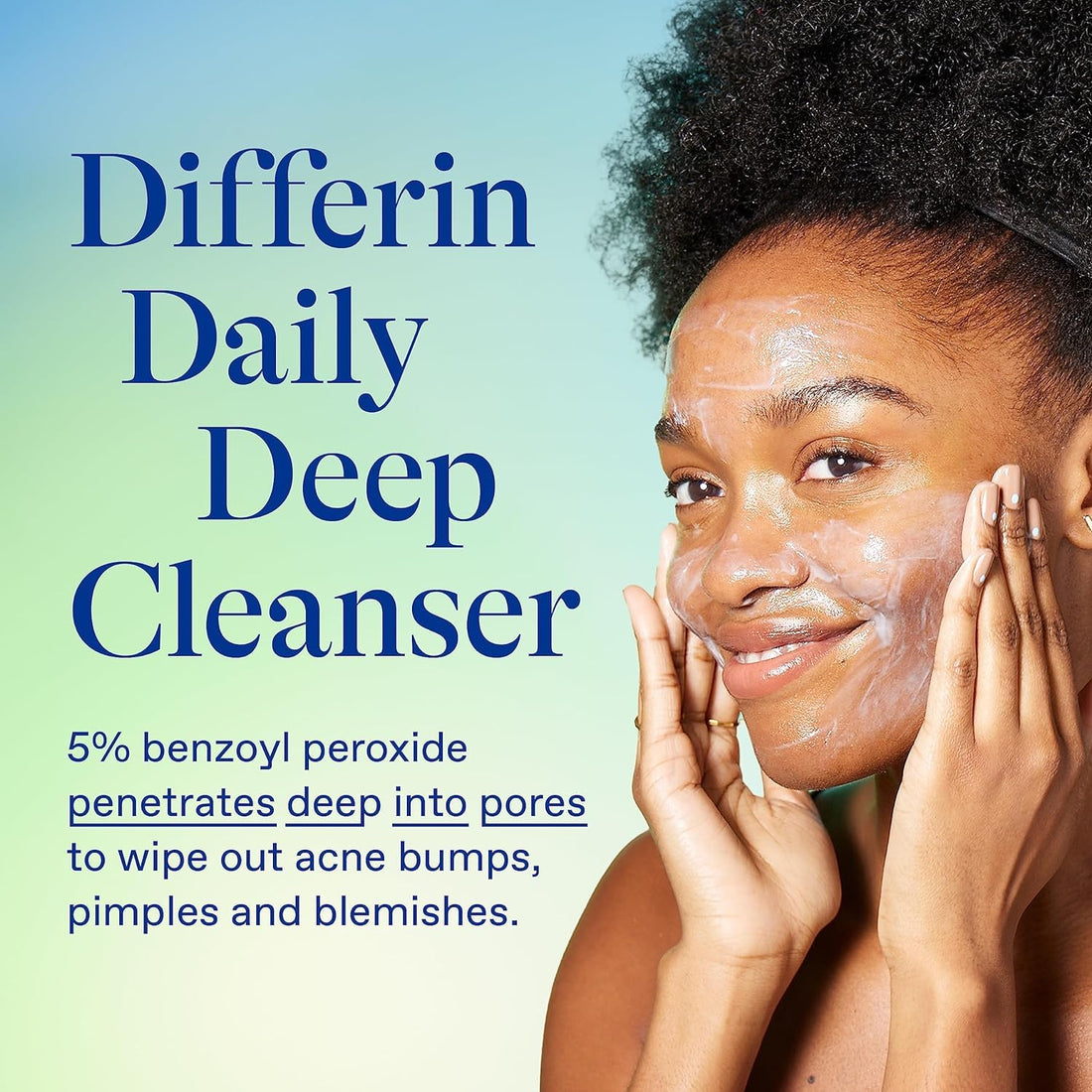 Differin Acne Skin Care Kit, Differin Gel Retinoid Acne Treatment for Face with 0.1% Adapalene & 5% Benzoyl Peroxide Face Wash & Body Wash, Designed for Pimple and Acne Prone Skin