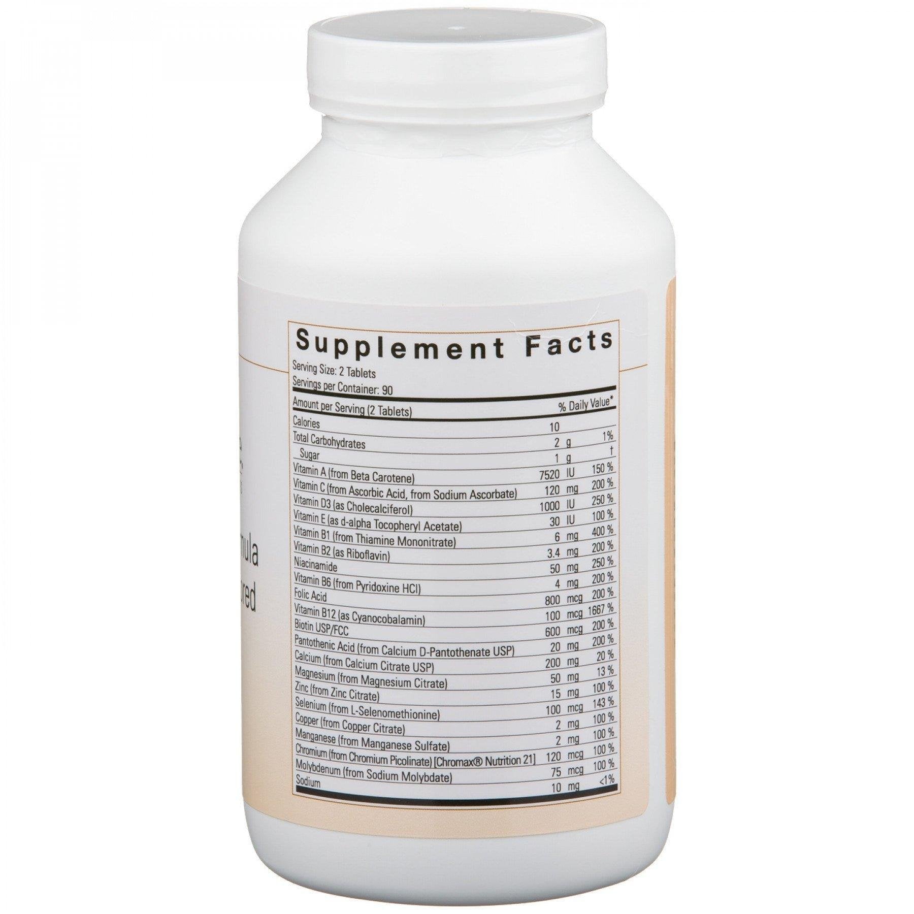 Bariatric Advantage Essential Multivitamin Without Iron - 200 DV of Key Nutrients - Trace Mineral Support* - Multivitamins for Bariatric Patients - Berry - 60 Tablets