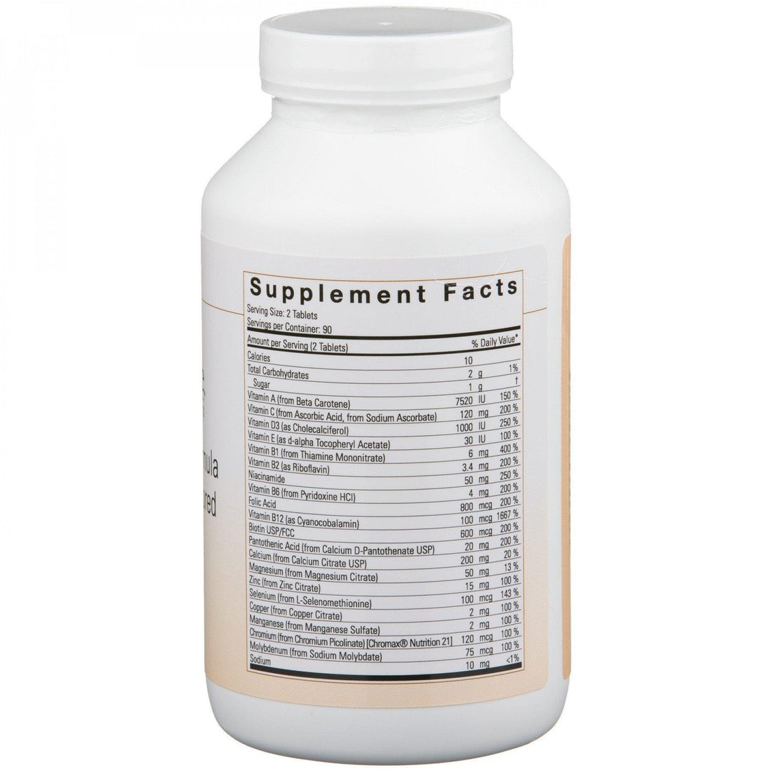 Bariatric Advantage Essential Multivitamin Without Iron - 200 DV of Key Nutrients - Trace Mineral Support* - Multivitamins for Bariatric Patients - Berry - 60 Tablets