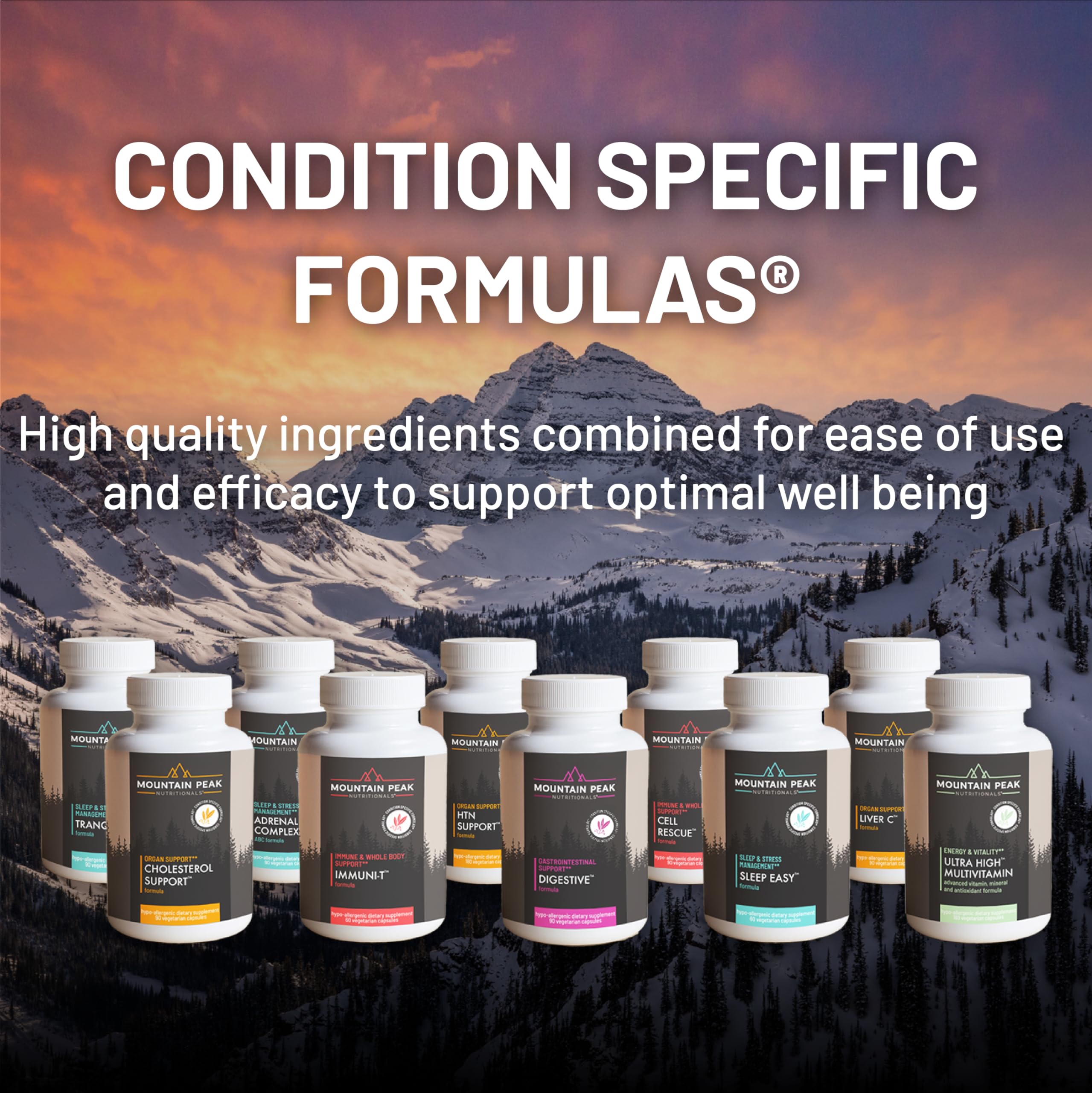 Mountain Peak Nutritionals Joint Formula - Joint Support Supplement with Glucosamine, Boswellia & Vitamin C - Supports Joint Flexibility & Mobility - Hypoallergenic Dietary Supplement (120 Capsules)