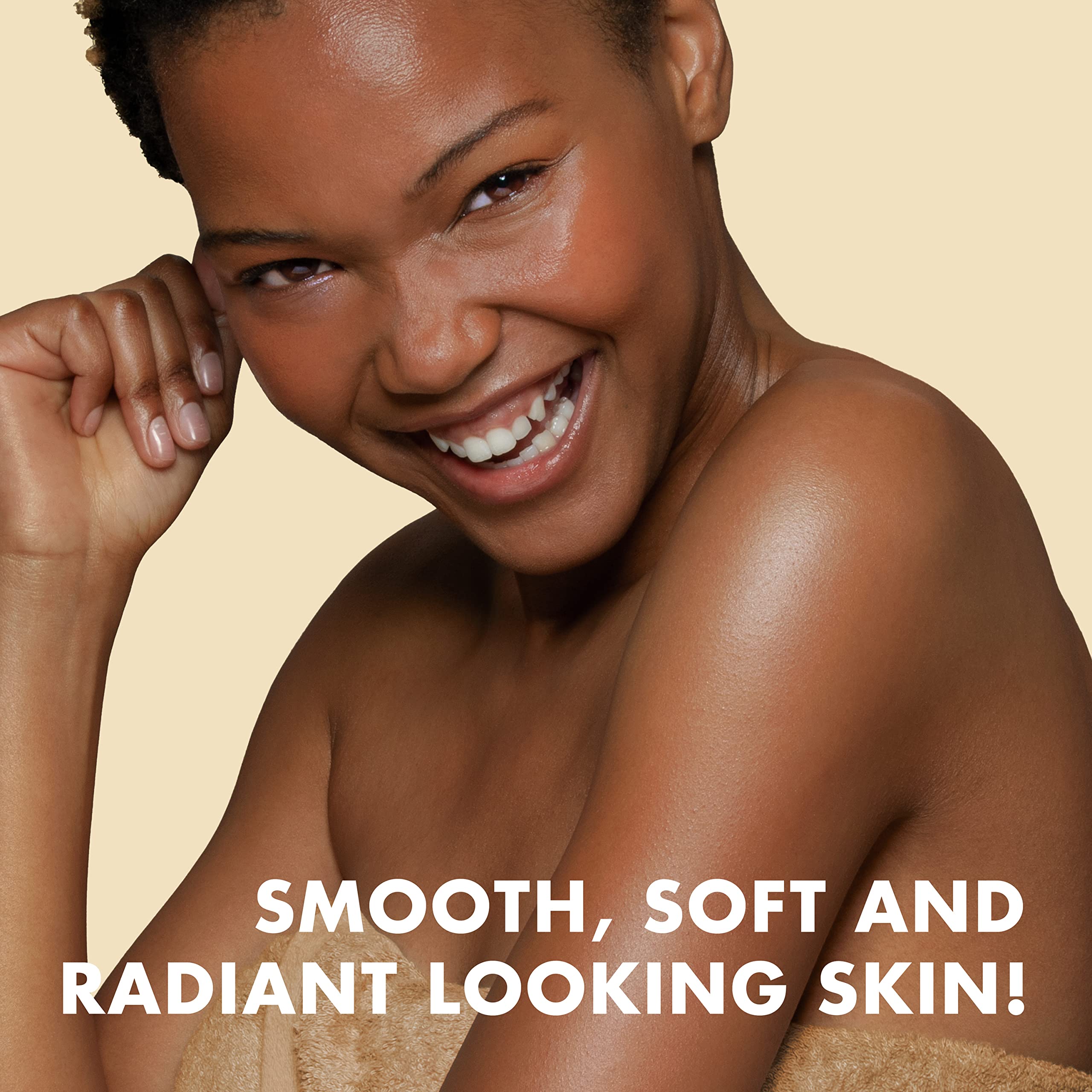 SheaMoisture Raw Fair Trade Shea Butter Moisturizing Exfoliating Crème Body Scrub for Dull Skin 11.3 oz