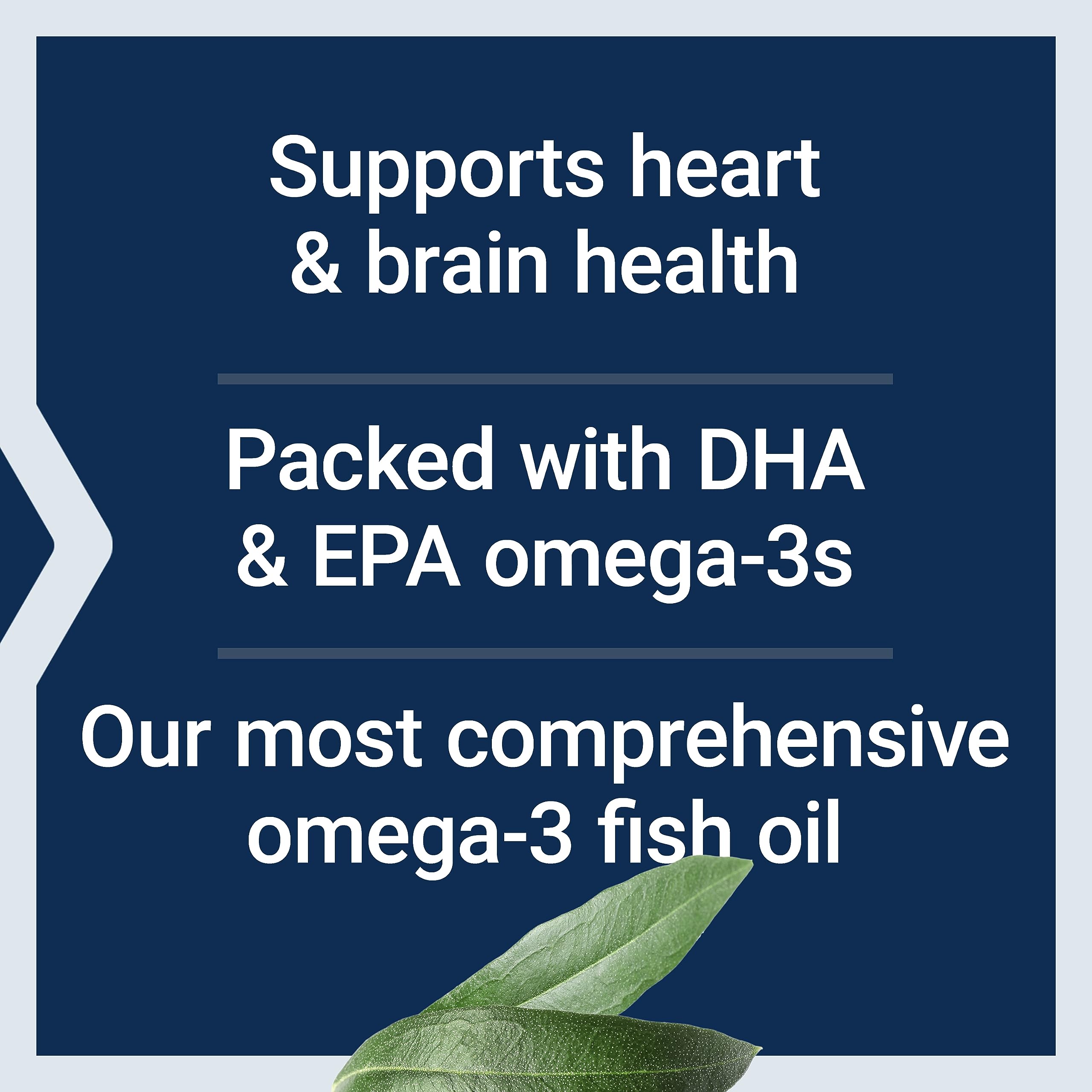 Life Extension Super Omega-3 (Fish Oil) Plus EPA/DHA With Sesame Lignans, Olive Extract, Krill and Astaxanthin (Packaging May Vary), Lemon, 120 Count