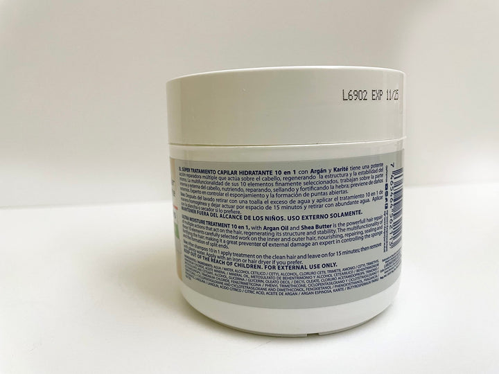 10 en 1 Intensive Regenerator with Argan & Shea Butter, Moisturizing Hair Treatment by Miss Key, 16 Oz
