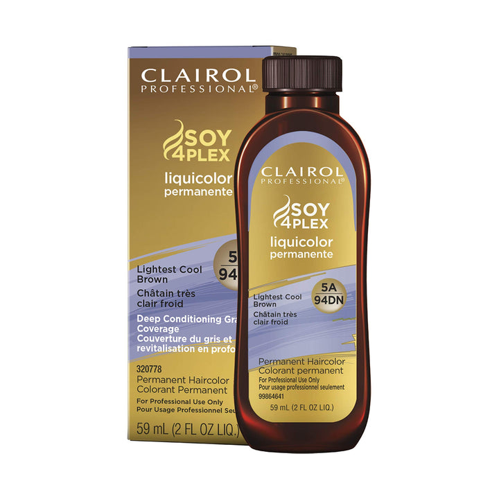 Clairol Professional Permanent Liquicolor for Hair, 5a Lightest Cool Brown, 2 Fl Oz