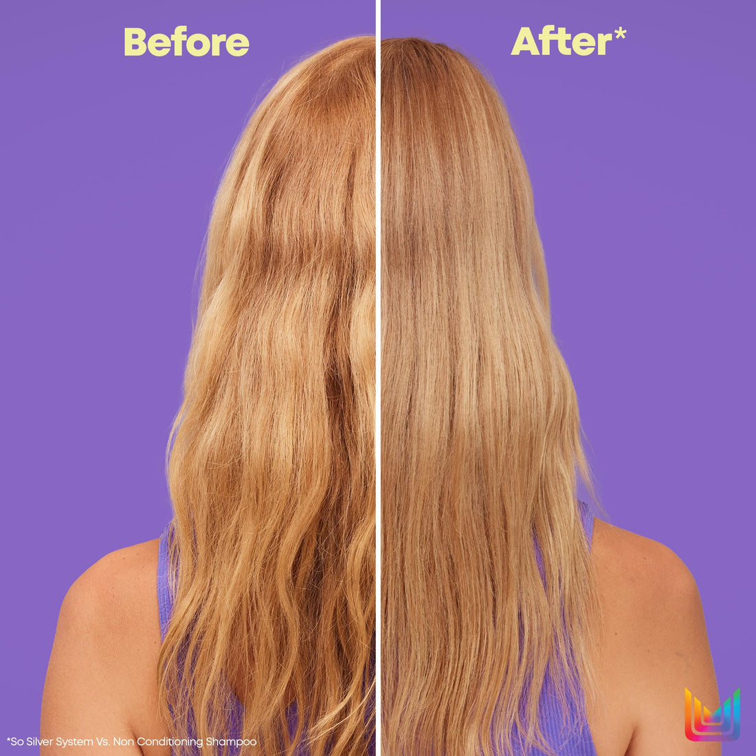 MATRIX So Silver Purple Conditioner | Removes Brassy Yellow Undertones | Color Depositing & Toning | Pigmented Conditioner For Blondes and Greys | For Color Treated Hair | Salon Conditioner | Vegan