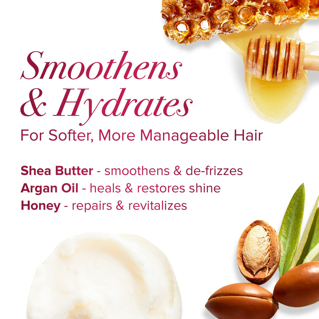 én Love Knot Ever Moisture Crush Hair Detangler | Natural Coconut Milk & Aloe Vera | Detangles Curls, Softens Hair and Eliminates Knots | Pre-Shampoo | Anti-Breakage, Repairs & adds Deep Shine | 12oz