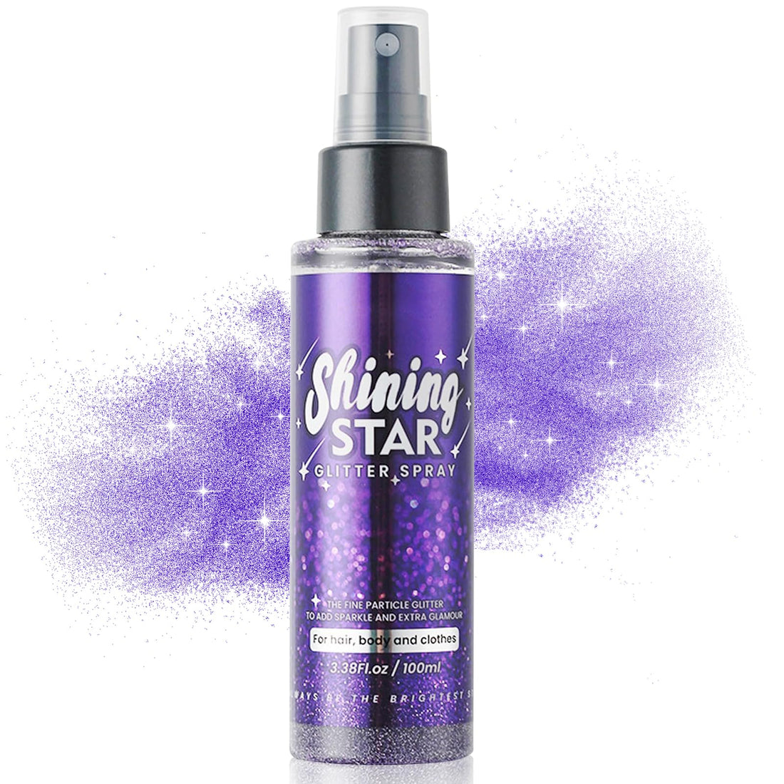 MEICOLY Liquid Body Glitter Spray,100ML(3.53OZ),Mardi Gras Outfit for Women,Mardi Gras Accessories,Glitter Hairspray,Sparkle Hair Spray,Glitter for Hair/Body/Face/Clothes,Body Shimmer for Skin