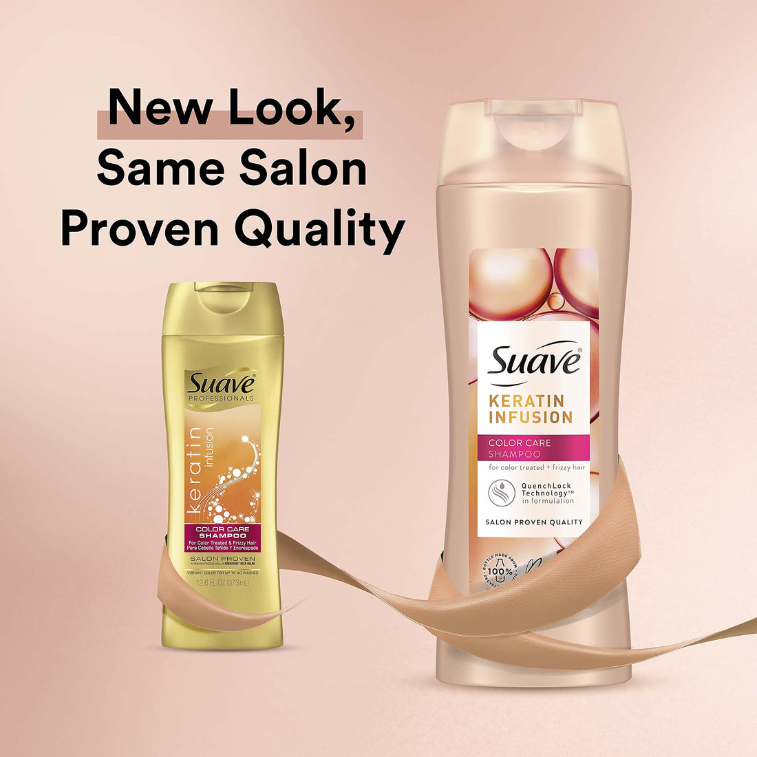 Suave Professionals Shampoo, Keratin Infusion Color Care 12.6 oz Pack of 6