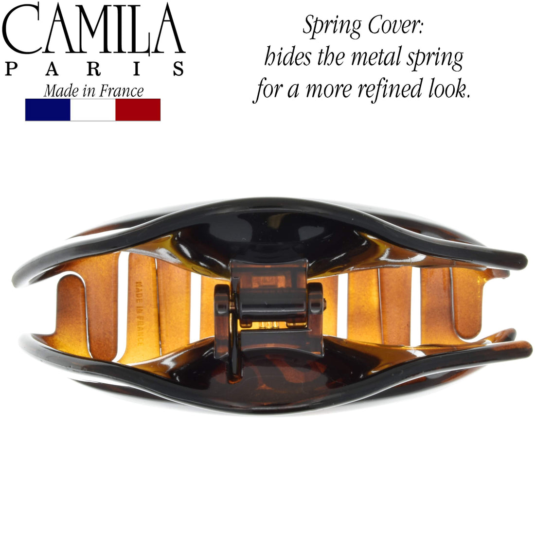 Camila Paris CP2144 French woman Hair Accessories (3 1/2), Hair Claw Clips. Strong and Durable Hair Ornaments. Made in France