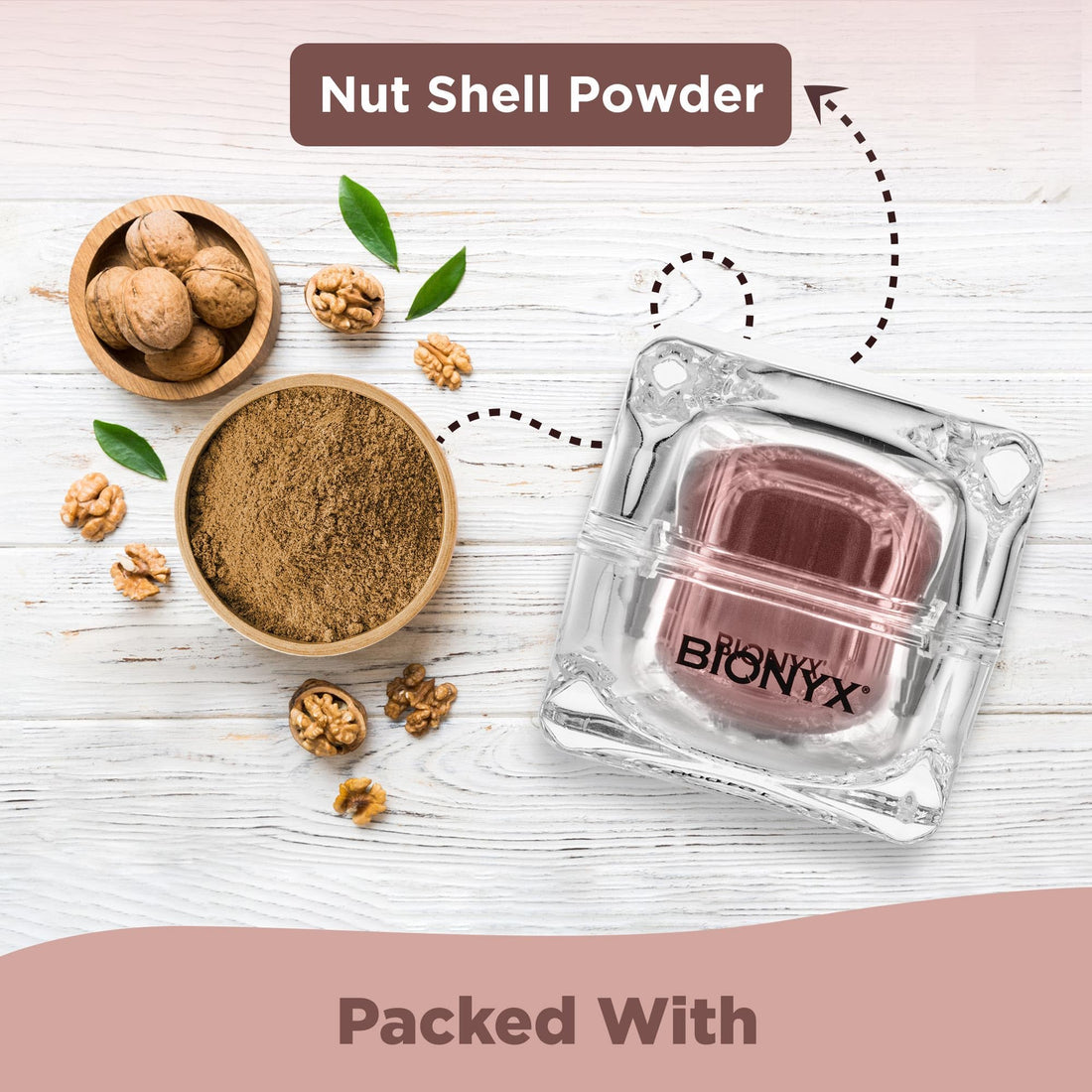 Bionyx Rhodium Complex Facial Peeling - Contains Platinum and Nut Shell Powder - 50 Ml/ 1.69 Fl. Oz.