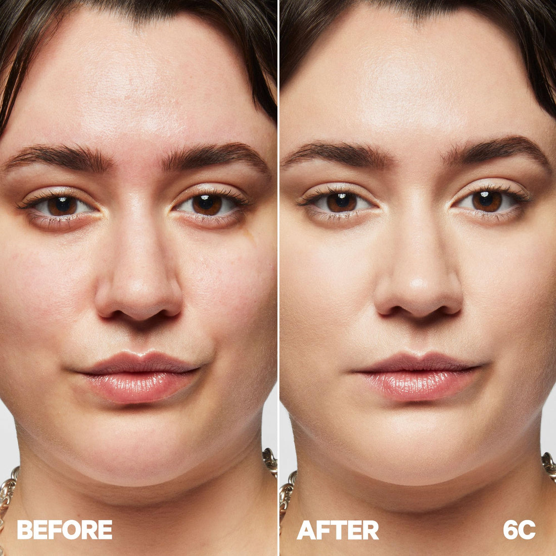 Milk Makeup Future Fluid All Over Cream Concealer, 6C (Fair with Cool Undertones) - 0.28 fl oz - Medium-to-Full Coverage - Up to 12-Hour Wear - Crease-Proof Finish - Vegan, Cruelty Free