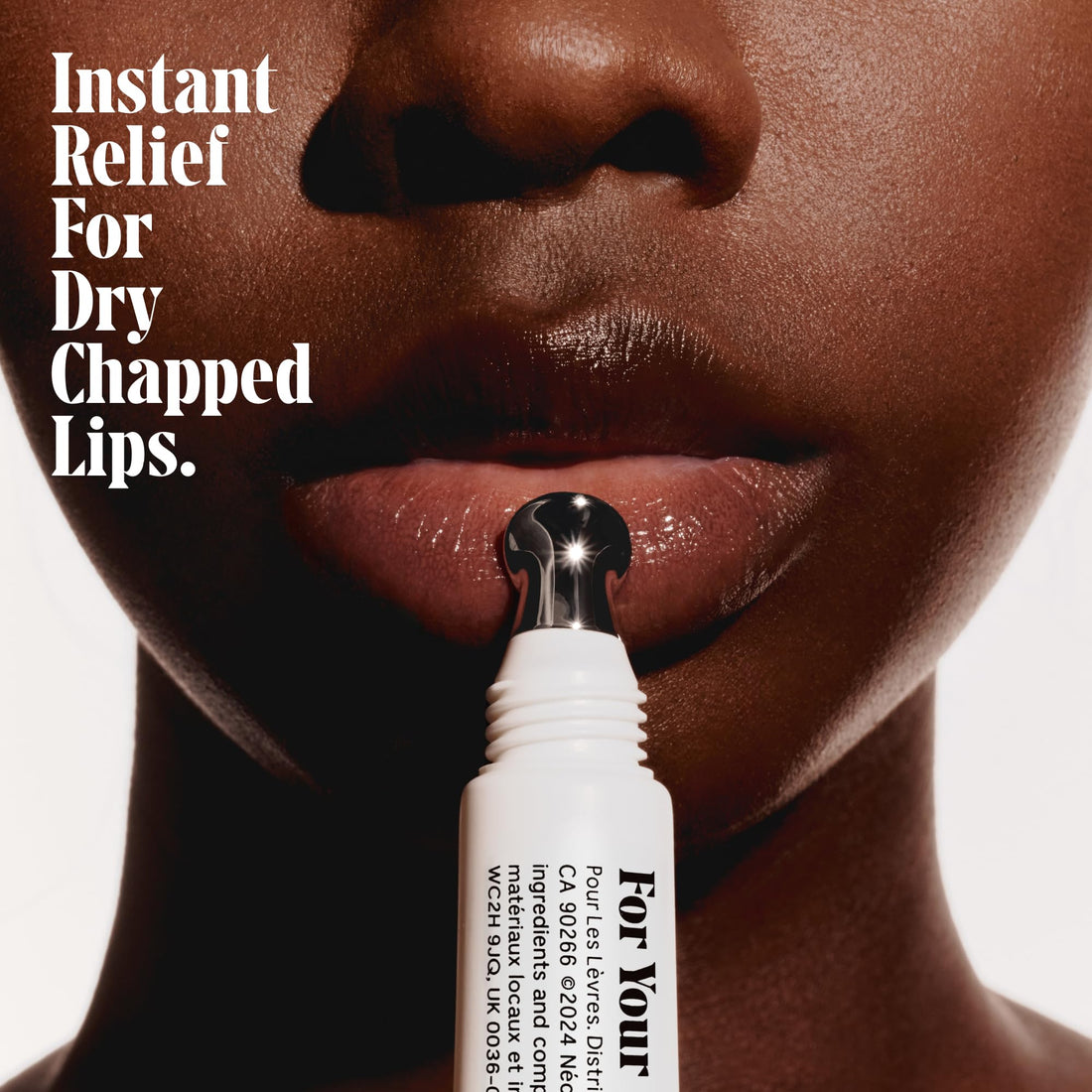 Nécessaire The Lip Balm | Hydrating Lip Balm for Women and Men, Clear, Mint, Multi-Ceramide, Treatment Balm | Instant Relief for Dry, Chapped Lips | Cooling Hypoallergenic Tip | Non-Sticky (0.5 fl oz)