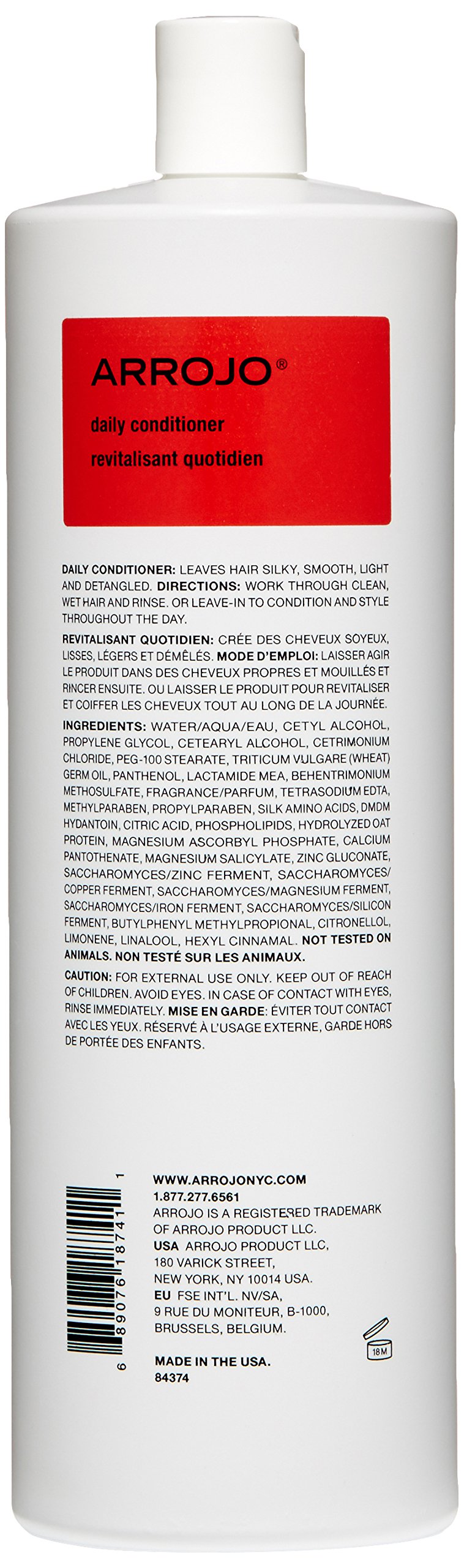ARROJO Daily Hair Conditioner (33.8 oz)