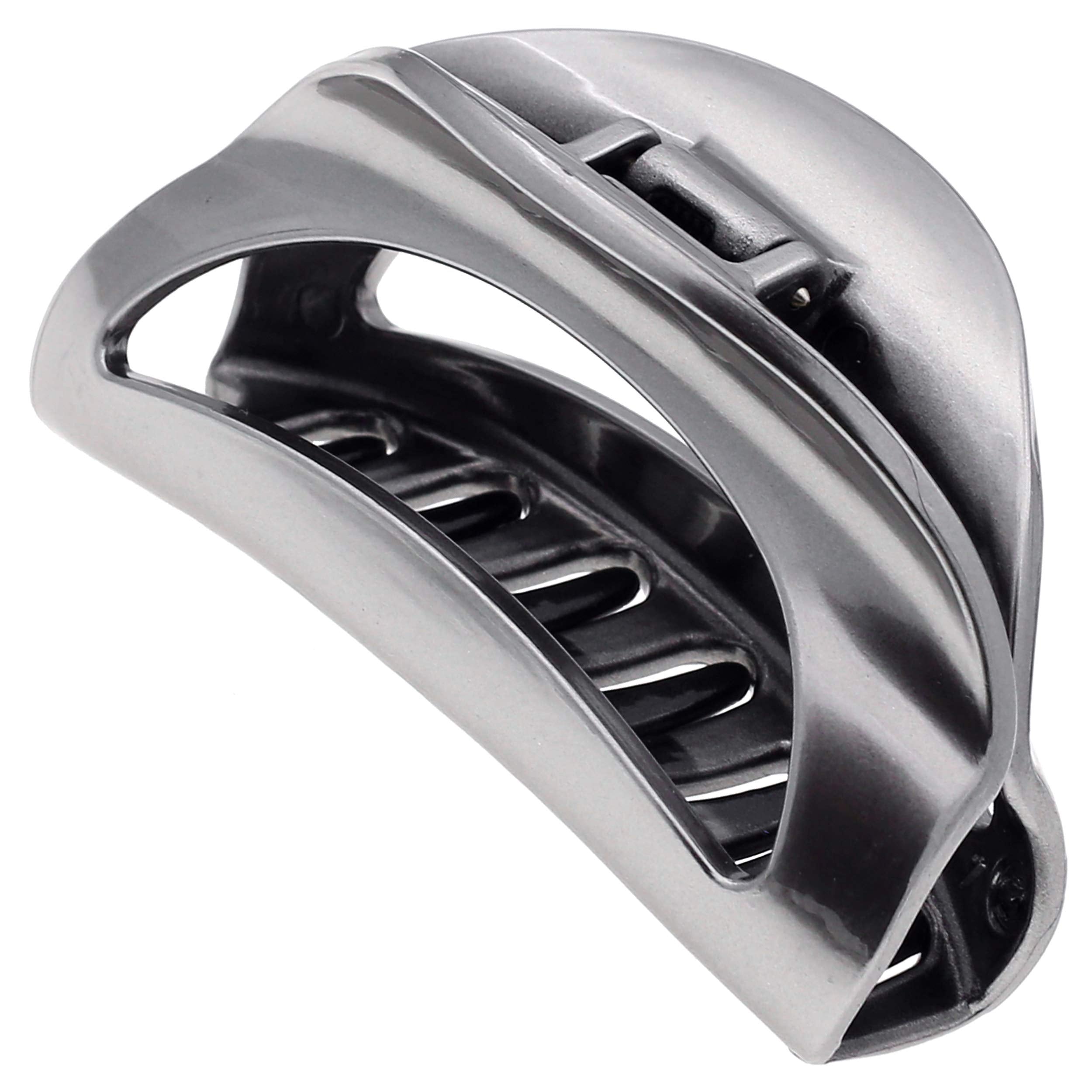 CP2412, CLIP Medium SILVER, HOLE