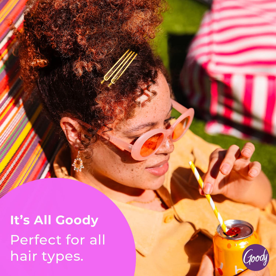 Goody Styling Essentials Styling Black Hair Pins, 100 Count by Goody