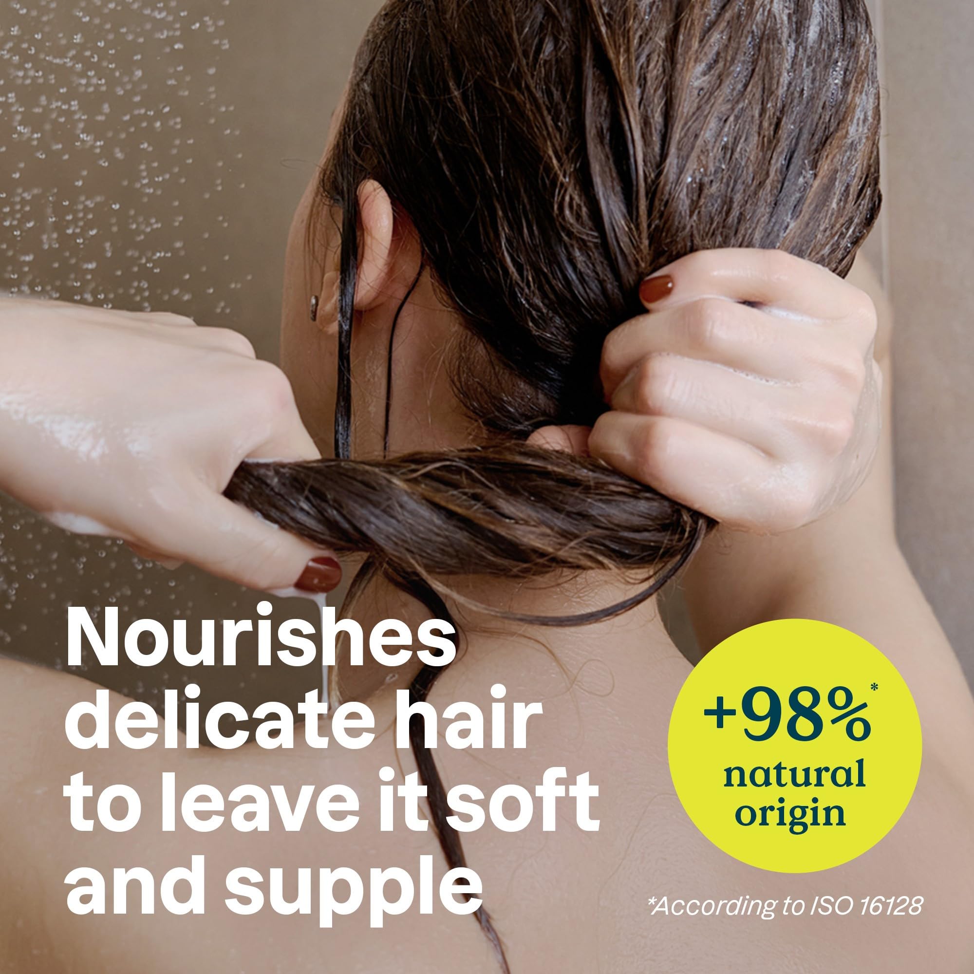 ATTITUDE Hair Conditioner for Sensitive Dry Scalp, Soothing Oat, Naturally Derived Ingredients, Dermatologically Tested, Vegan Detangler, Extra Gentle, Unscented, 32 Fl Oz