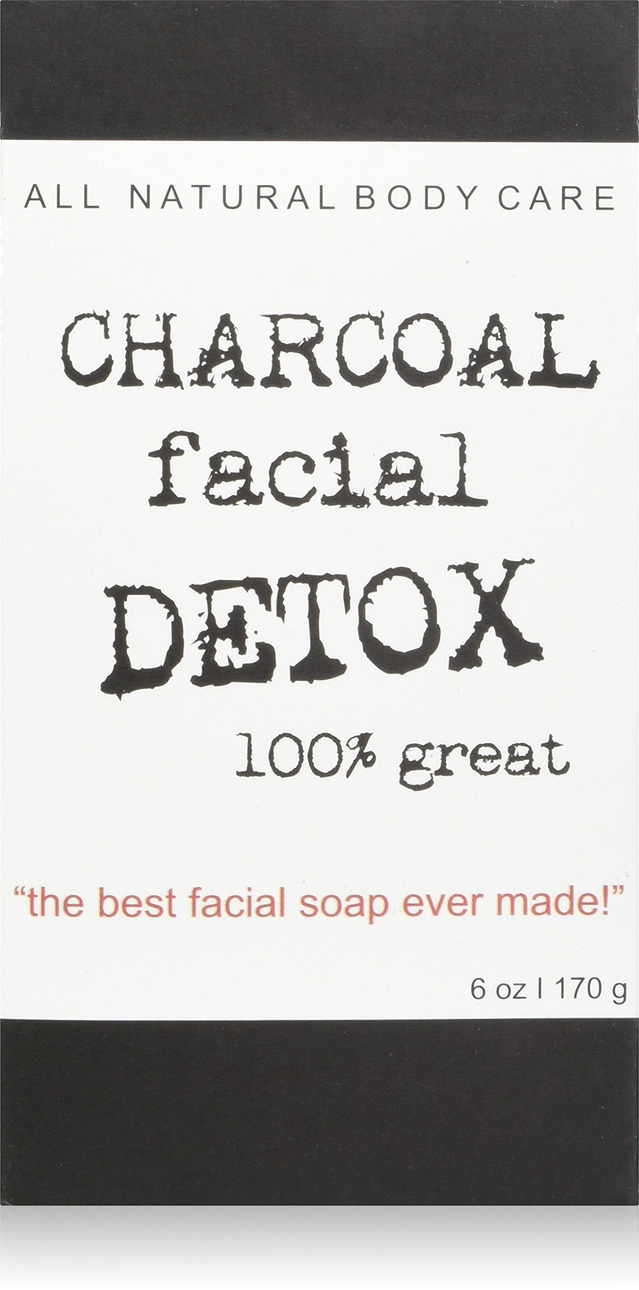 Destiny Boutique Charcoal Facial Soap DETOX, Pack of 2