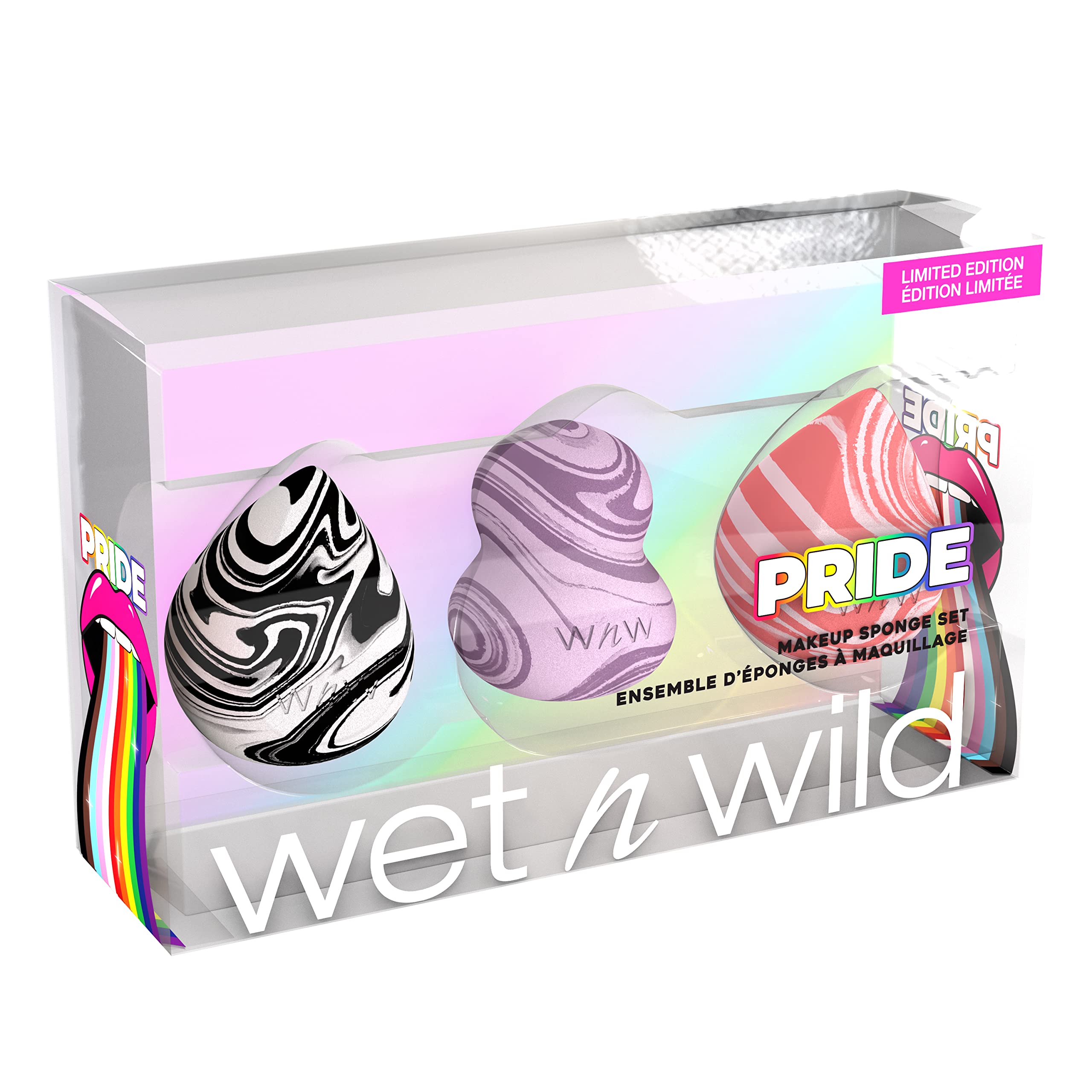 wet n wild Pride Collection Makeup Sponge Set of 3