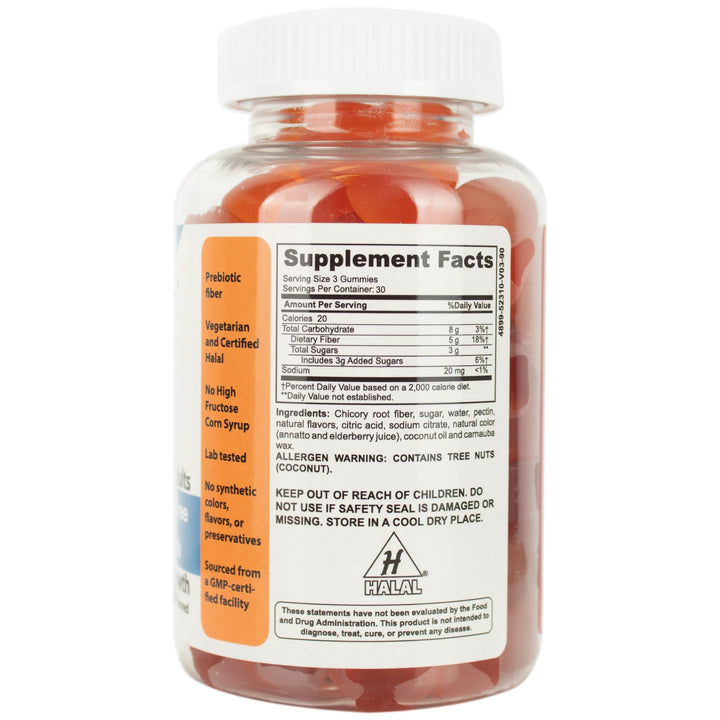 DrFormulas Nexabiotic Prebiotic Fiber Gummies Supplement for Kids Constipation Relief | Adults & Kids Stool Softener for Healthy Digestion, Halal, Vegetarian, Gluten Free, 30-Day Chewable Supply