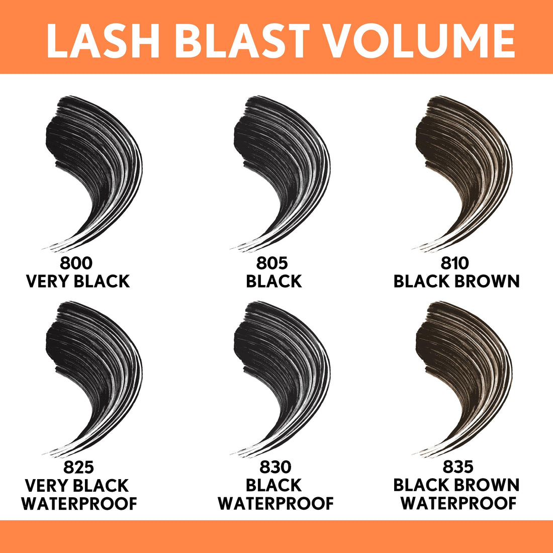 CoverGirl Lash Blast Volume Mascara Makeup, Volumizing, Long-Wearing, Smudge-Proof, Cruelty Free, Brown, 1 Count