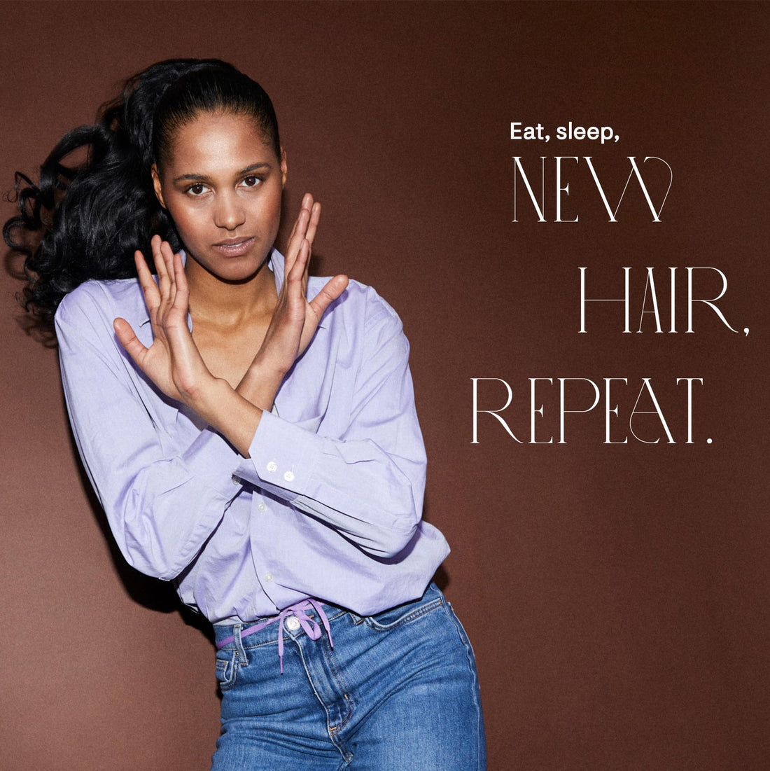 PRTTYSHOP Hair Piece Pony Tail Extension Draw String Voluminous Curly Heat-Resisting 22 platinum blonde # 613A PH25