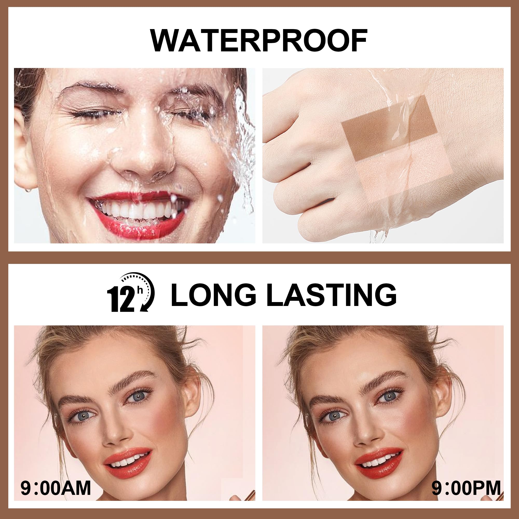 FV Cool Toned Contour Stick, Long Lasting Liquid Contour Wand, Lightweight, Blendable & Natural Cream Contour for Face, Vegan & Cruelty-free, 04 Grey