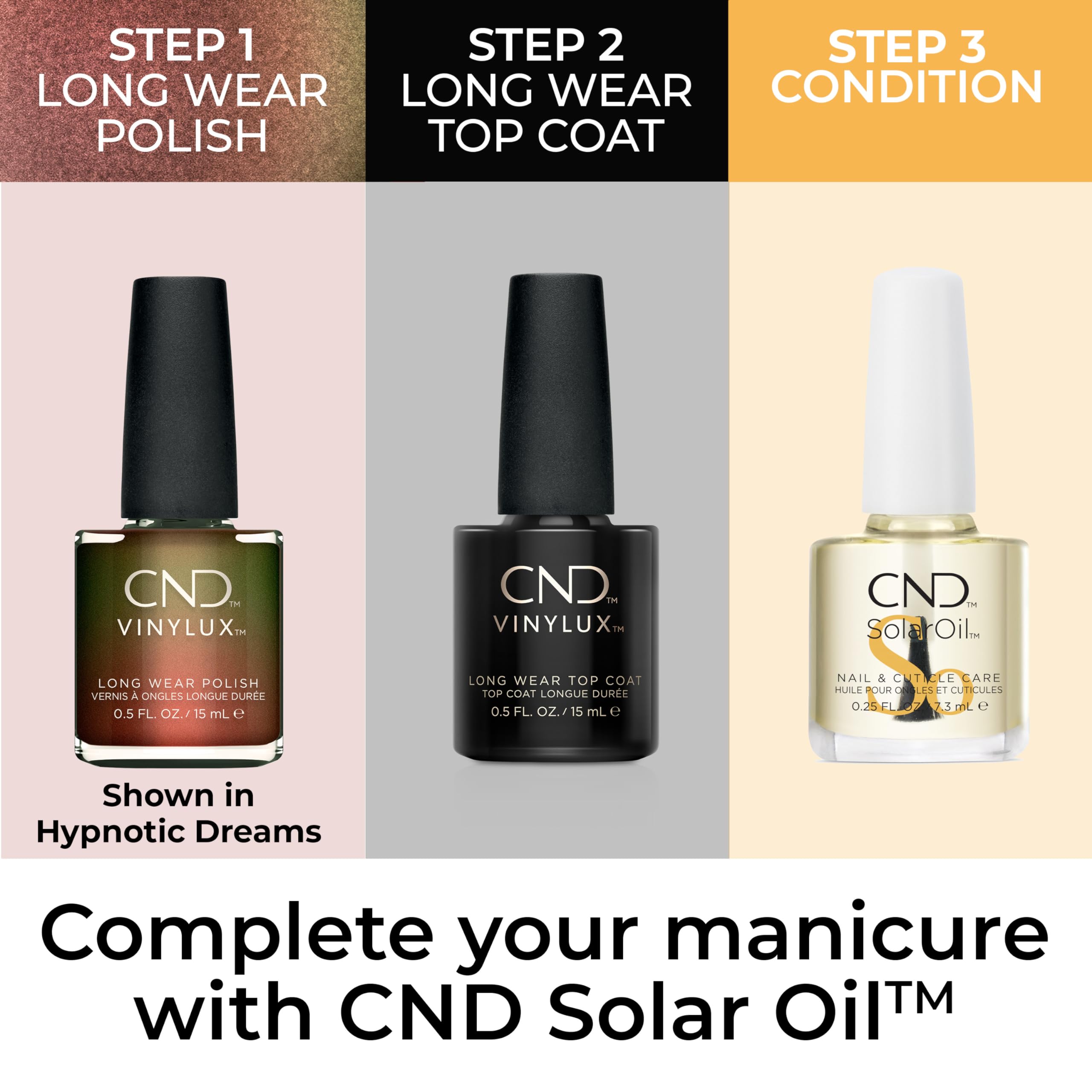 CND VINYLUX Untitled Bronze Pack of 1x 15ml