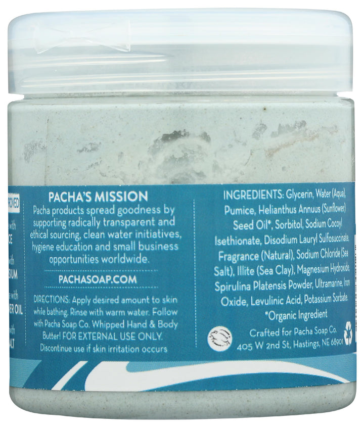 Pacha Soap, Soap Scrub Whipped Sea Mud, 8 Ounce