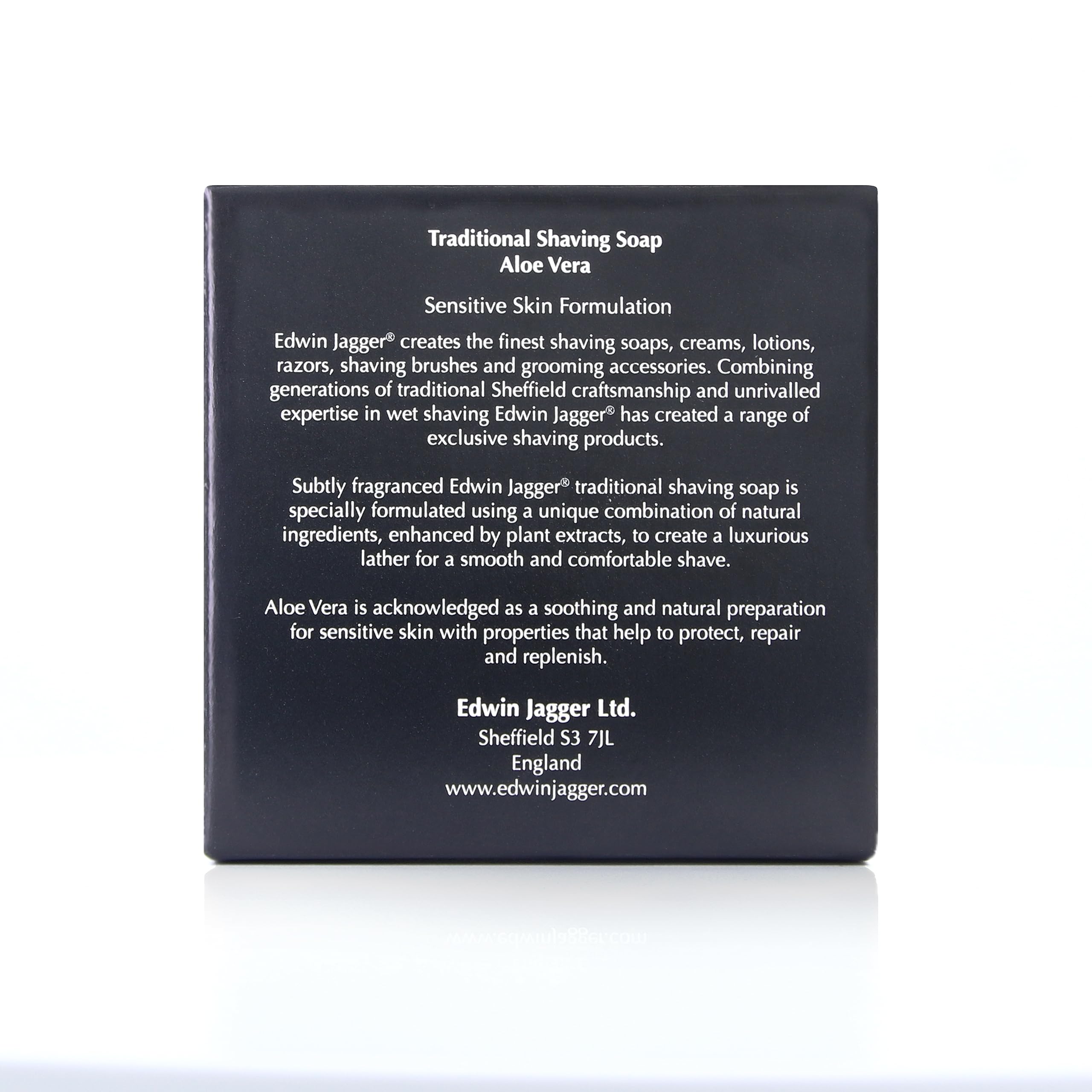Aloe Vera : Edwin Jagger 99.9% Natural Traditional Shaving Soap Refill, Aloe Vera - 2.3 oz