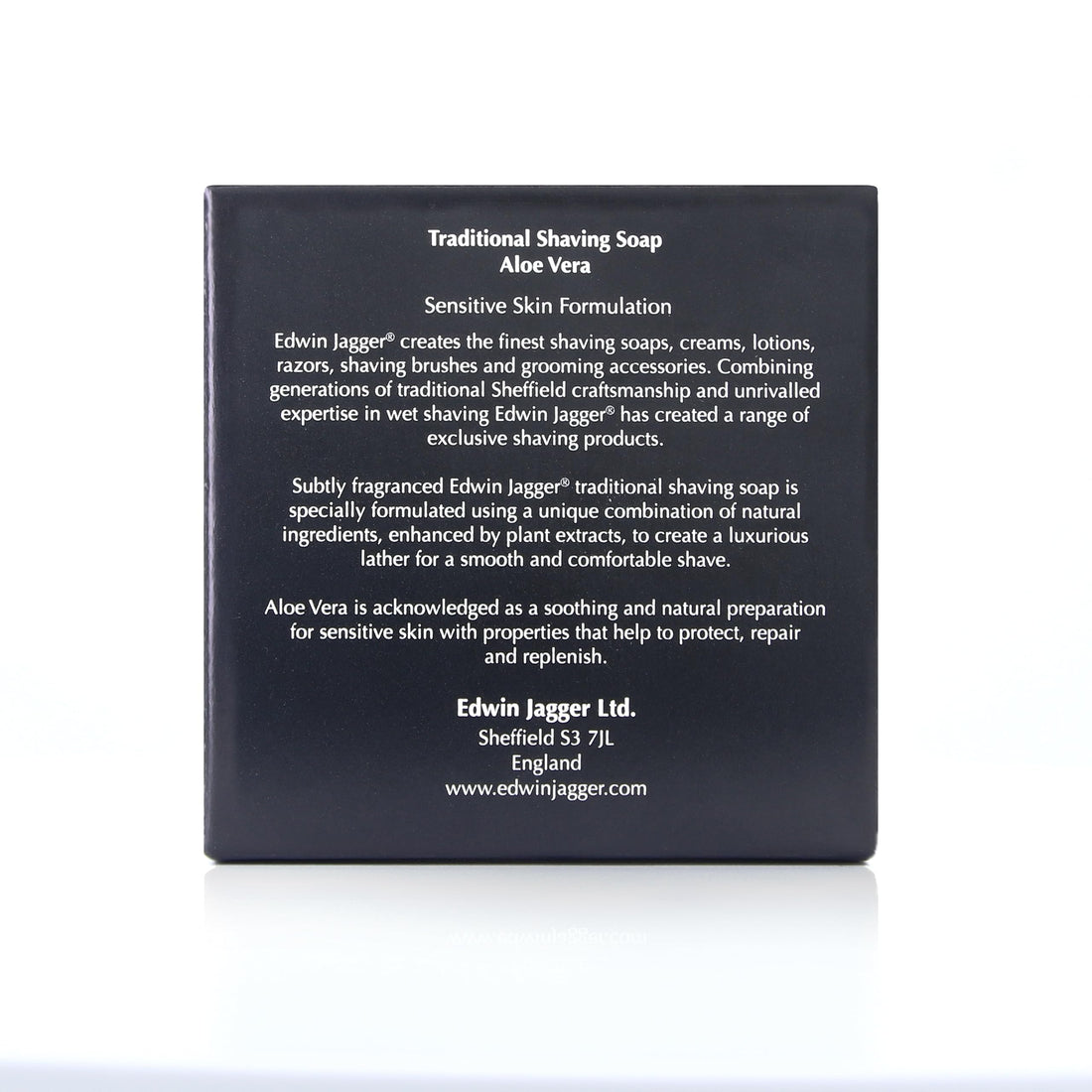 Aloe Vera : Edwin Jagger 99.9% Natural Traditional Shaving Soap Refill, Aloe Vera - 2.3 oz