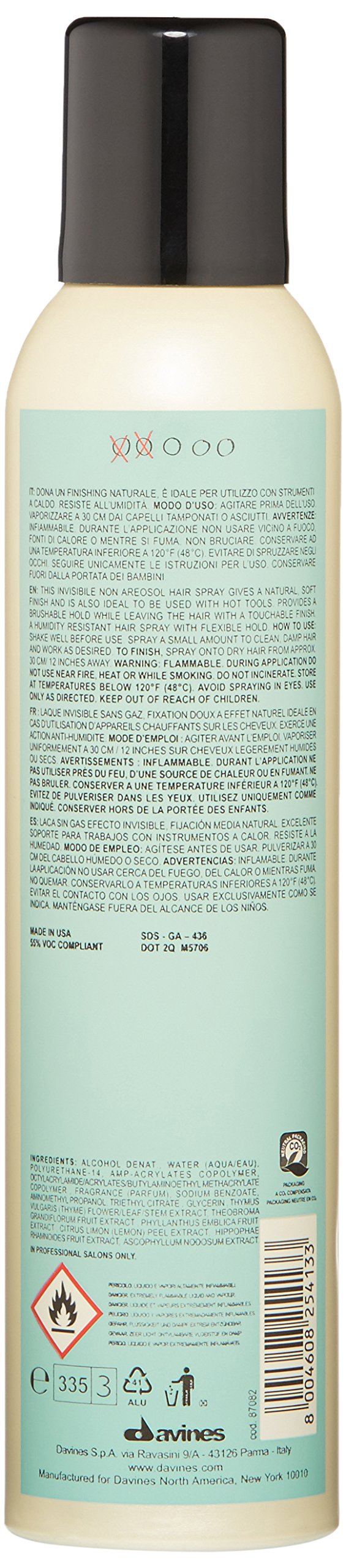 Davines This is an Invisible No Gas Spray, 8 fl. oz.