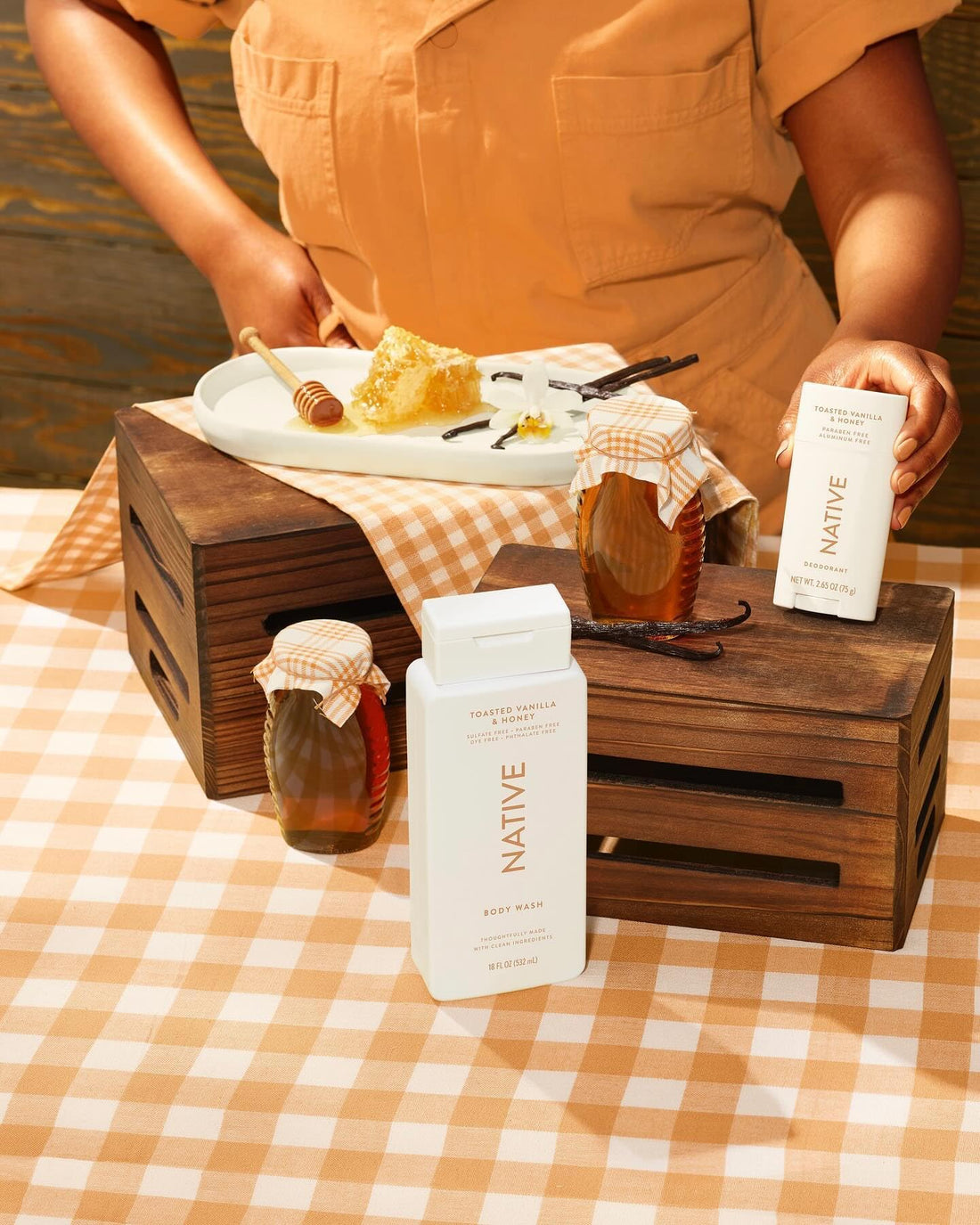 Native Limited Edition Body Wash - Toasted Vanilla & Honey - Sulfate Free - 18 fl oz