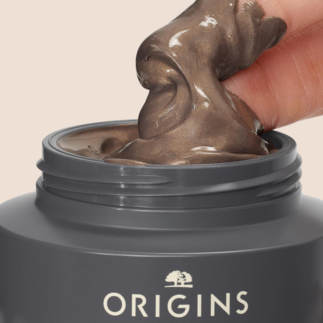 Origins Clear Improvement Rich Purifying Charcoal Face Mask | Purifies Dry Skin | With Bamboo Charcoal, Shea Butter & Clay, 2.5 Fl Oz