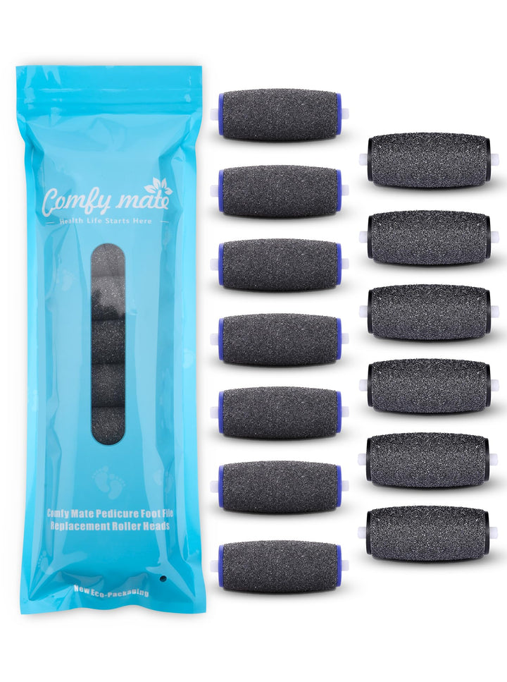 3 Extra & 2 Regular Coarse : 3 Extra Coarse & 2 Regular Coarse Replacement Roller for Amope Electronic Foot File Refill with Diamond Crystals