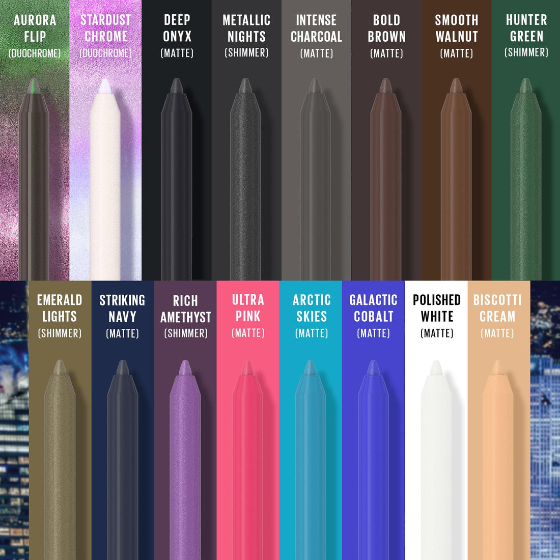 MAYBELLINE New York Tattoo Studio Long-Lasting Sharpenable Eyeliner Pencil, Glide on Smooth Gel Pigments with 36 Hour Wear, Waterproof Emerald Lights 0.04 oz